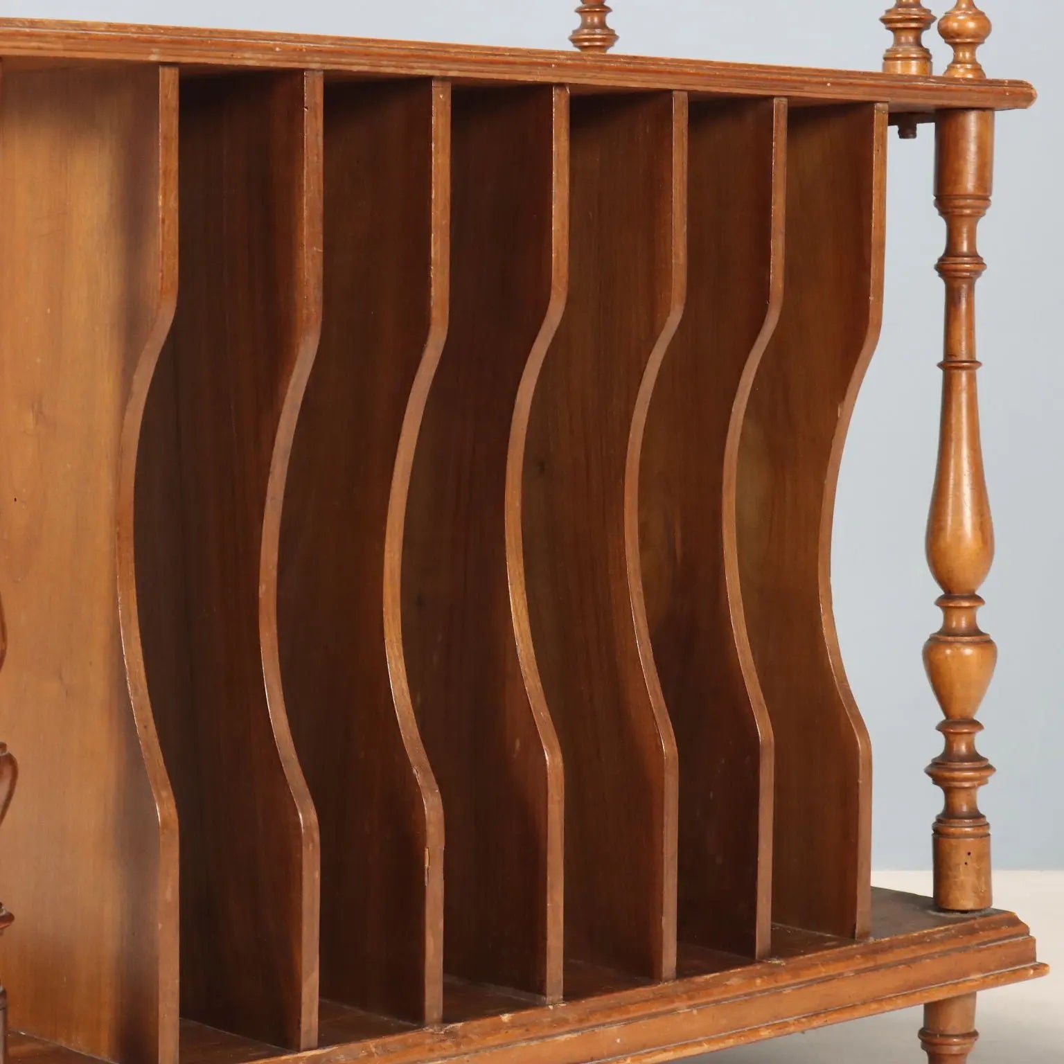 19th Century Italian Walnut Etagère