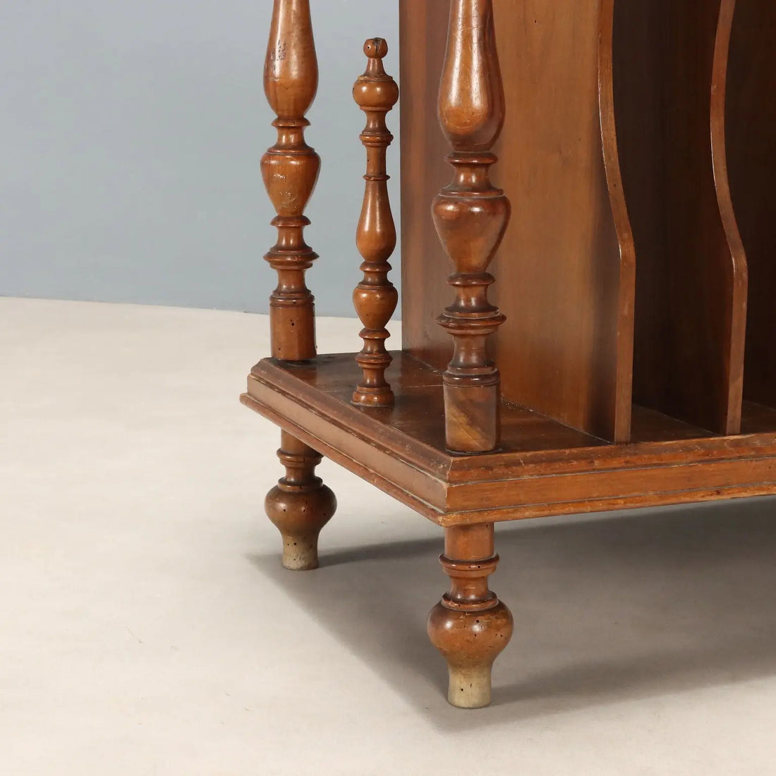 19th Century Italian Walnut Etagère