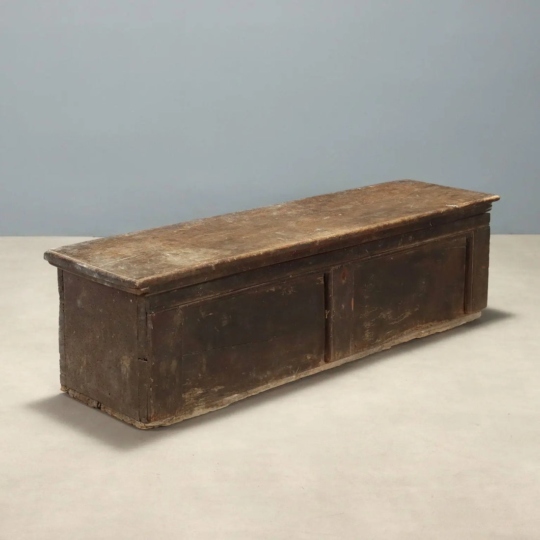 Archaic 17th Century Walnut Chest