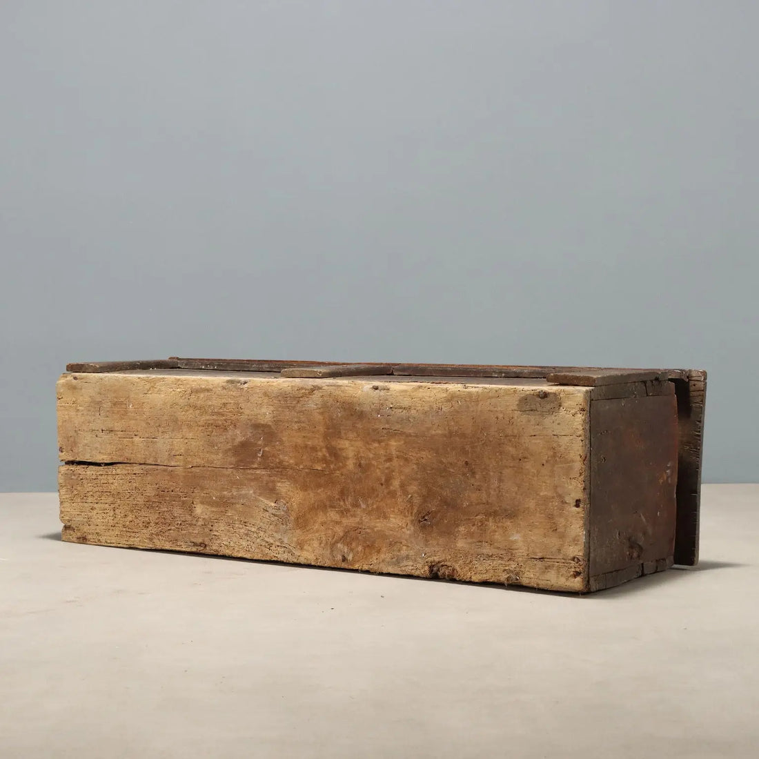 Archaic 17th Century Walnut Chest