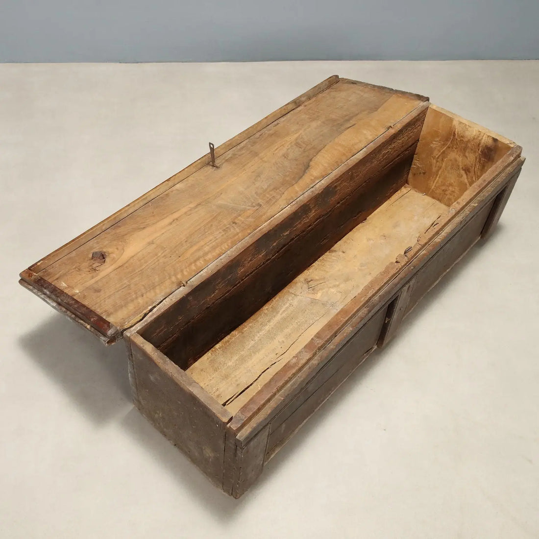 Archaic 17th Century Walnut Chest