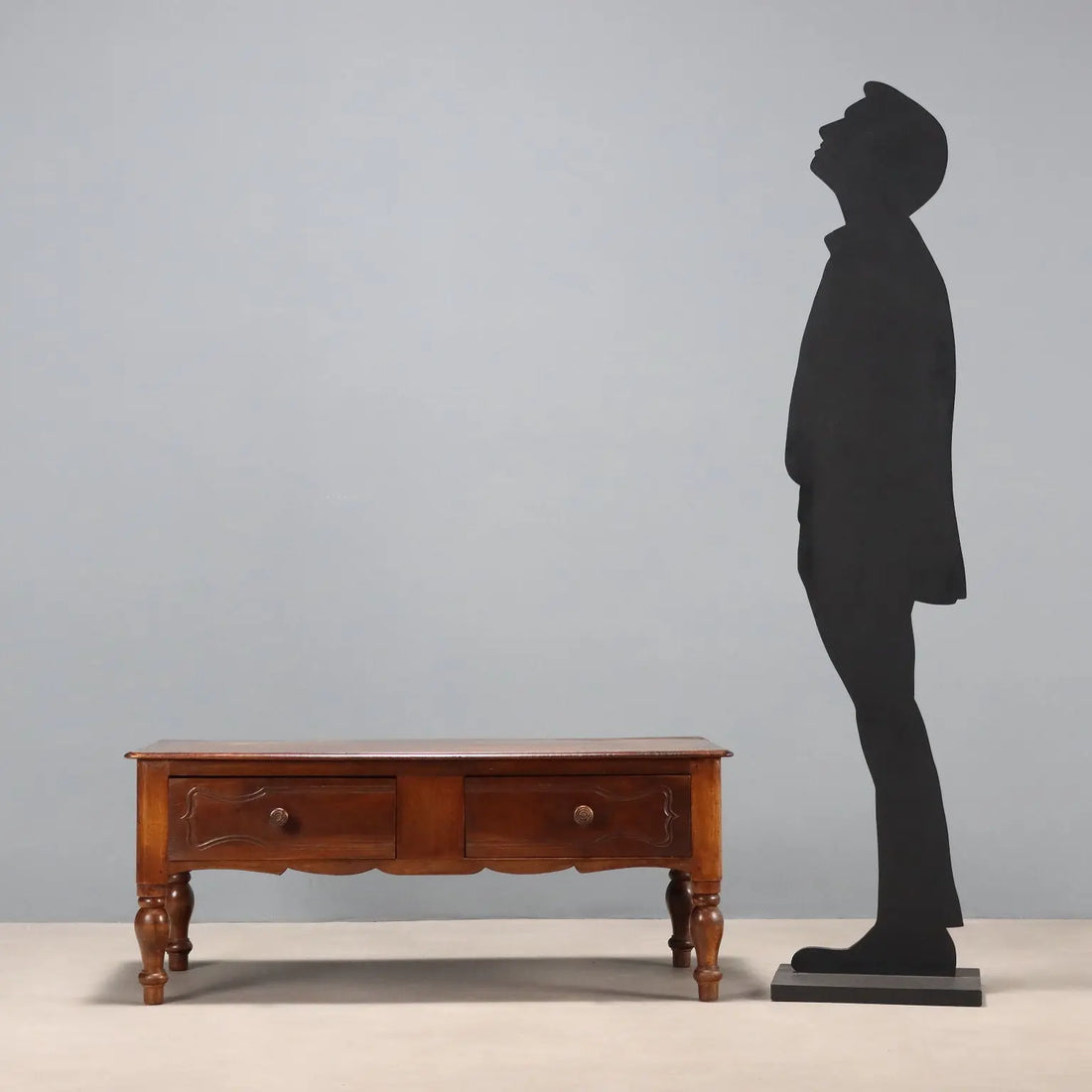 Small Antique Table Walnut with Drawers Italy XX Century - Italy, XX Century | Antiques | Side & Coffee Tables