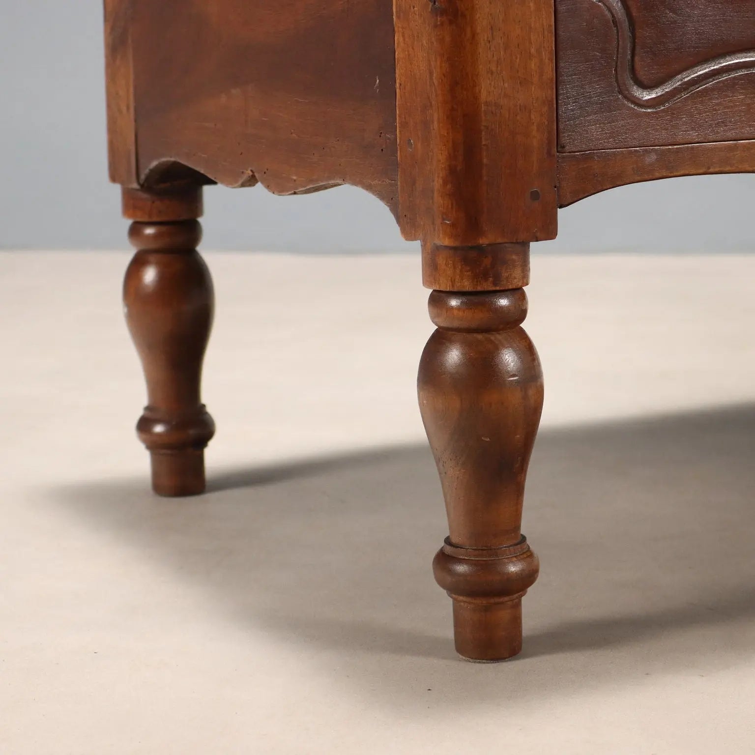 Small Antique Table Walnut with Drawers Italy XX Century - Italy, XX Century | Antiques | Side & Coffee Tables