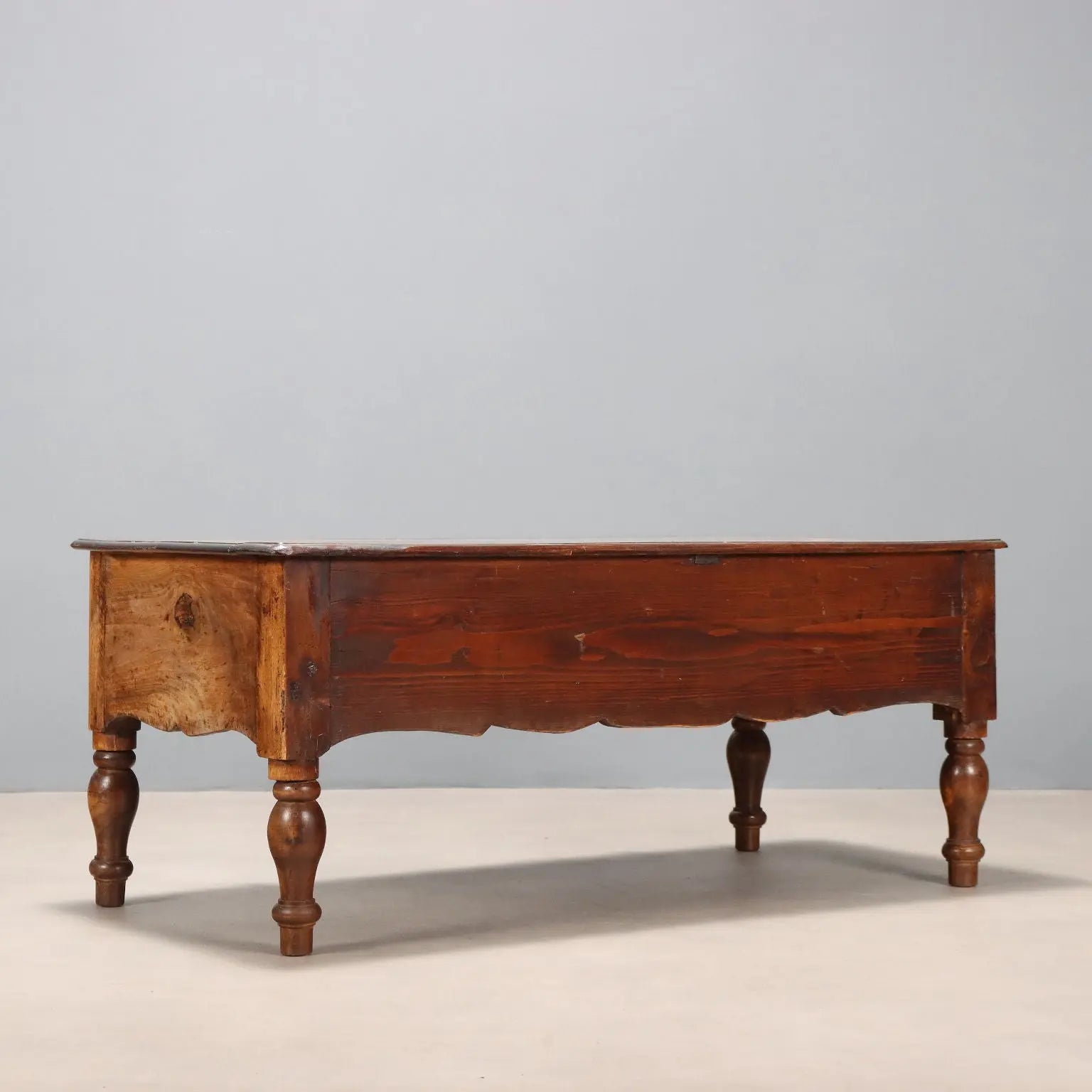 Small Antique Table Walnut with Drawers Italy XX Century - Italy, XX Century | Antiques | Side & Coffee Tables