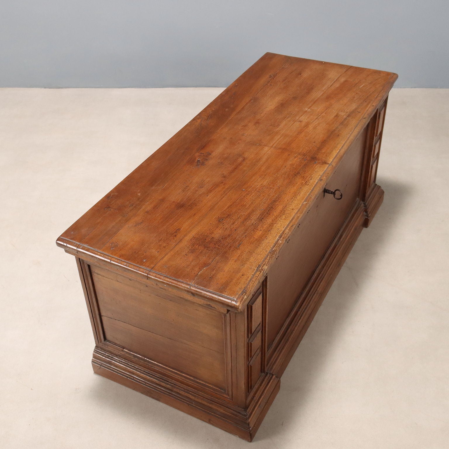 Antique Chest Walnut with Key Italy Late XVIII Century - Italy, Late XVIII Century | Antiques | Other Furniture