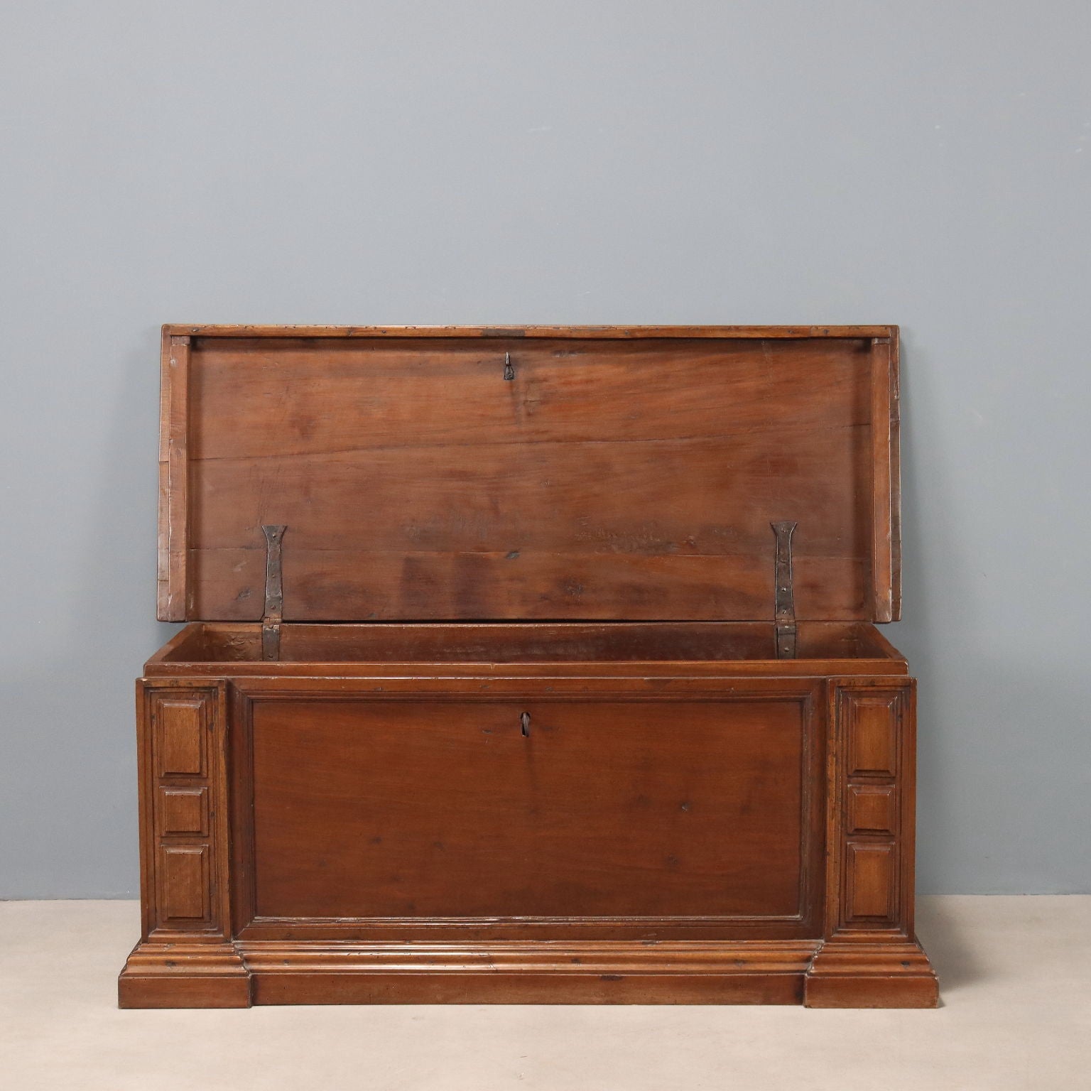 Antique Chest Walnut with Key Italy Late XVIII Century - Italy, Late XVIII Century | Antiques | Other Furniture