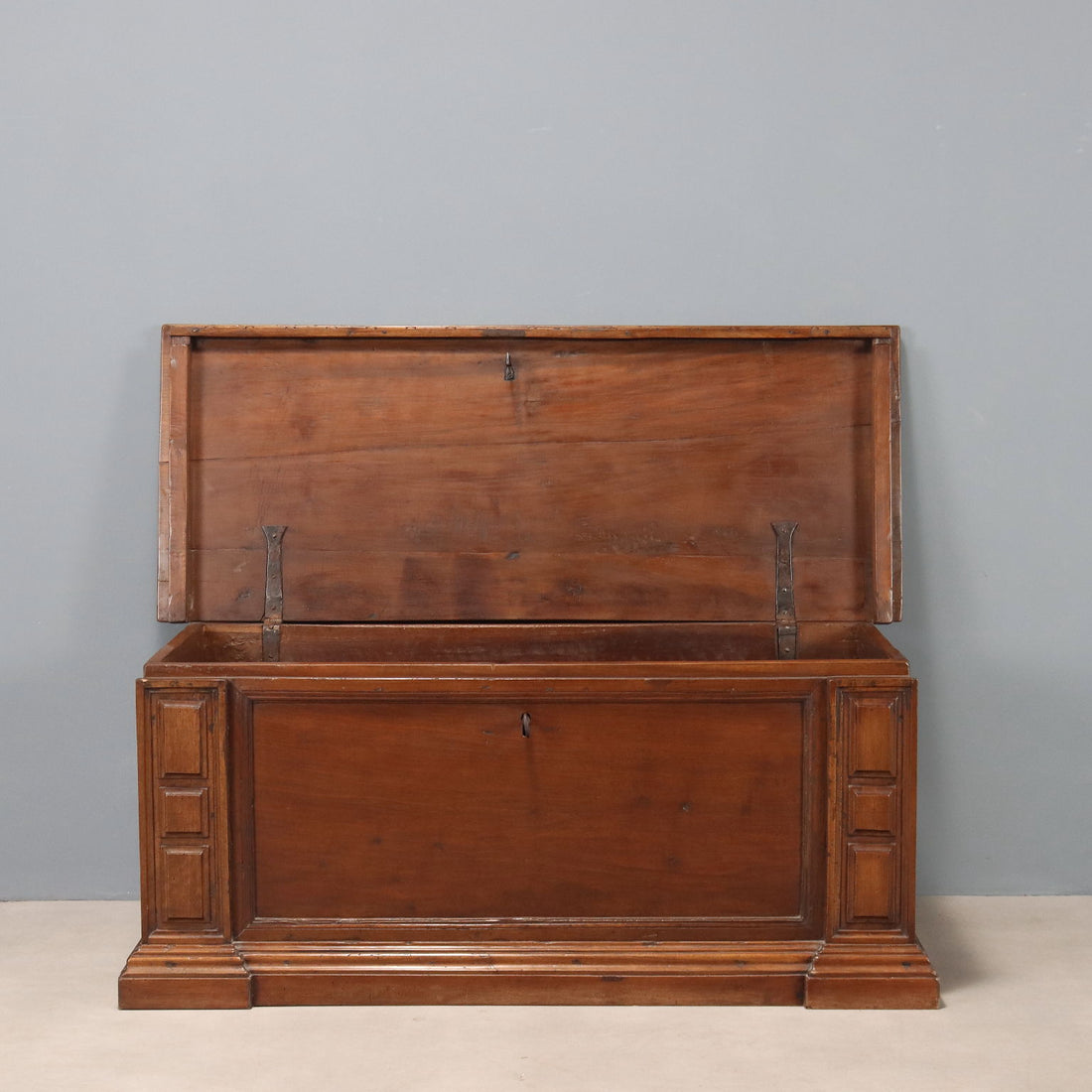 Antique Chest Walnut with Key Italy Late XVIII Century - Italy, Late XVIII Century | Antiques | Other Furniture