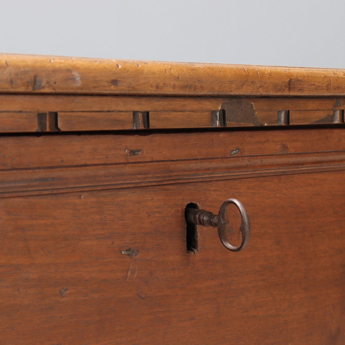 Antique Chest Walnut with Key Italy Late XVIII Century - Italy, Late XVIII Century | Antiques | Other Furniture