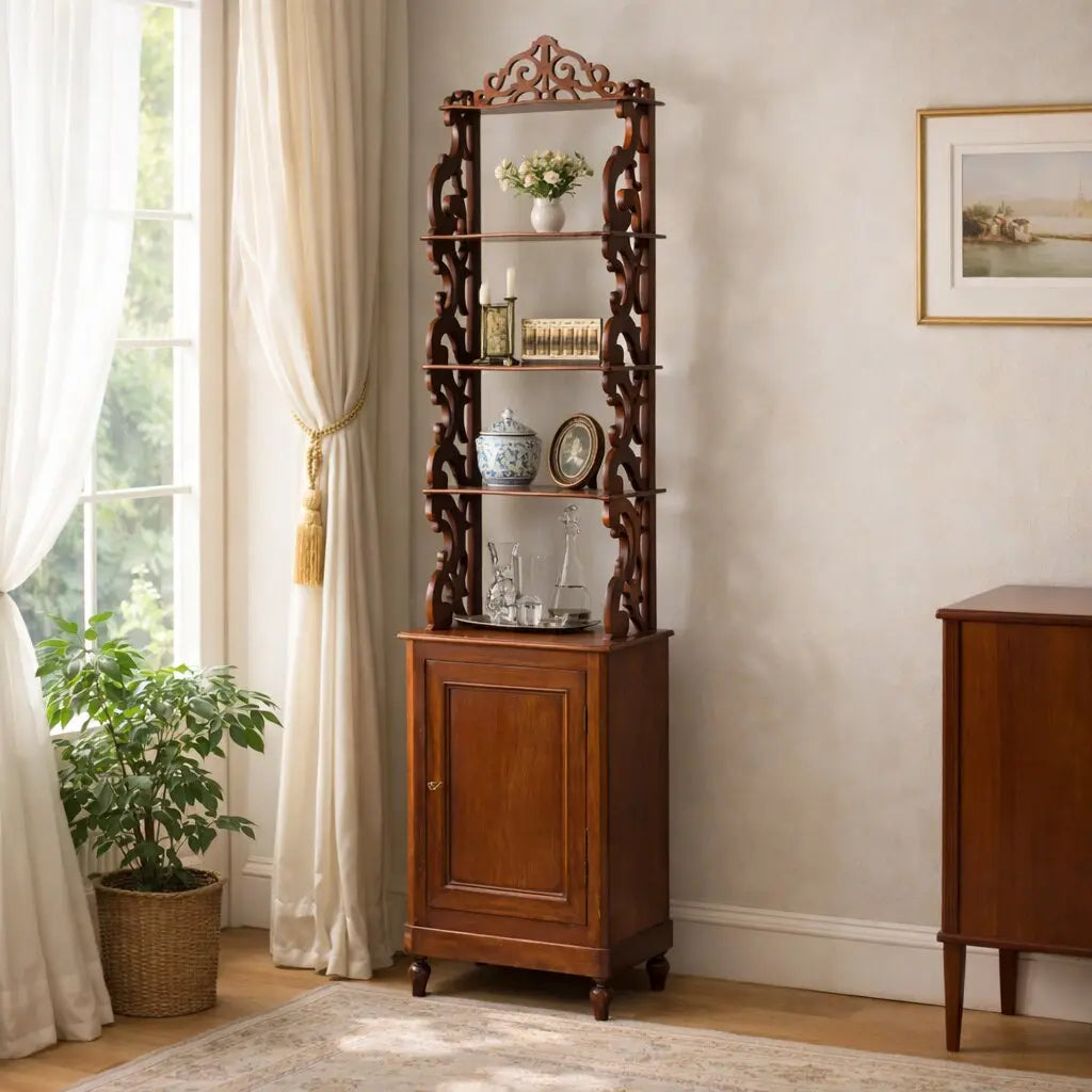 Antique Etagere Mahogany Italy XIX Century - Italy, Mid XIX Century | Antiques | Other Furniture