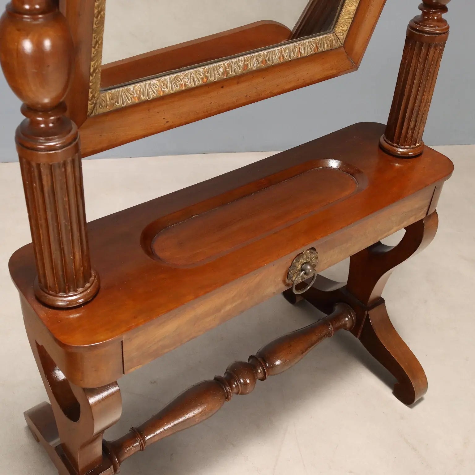 Luigi Filippo Psyche in Walnut, 19th Century