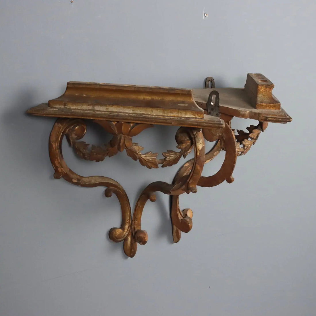 Antique Shelves Gilded Wood Italy XVIII Century