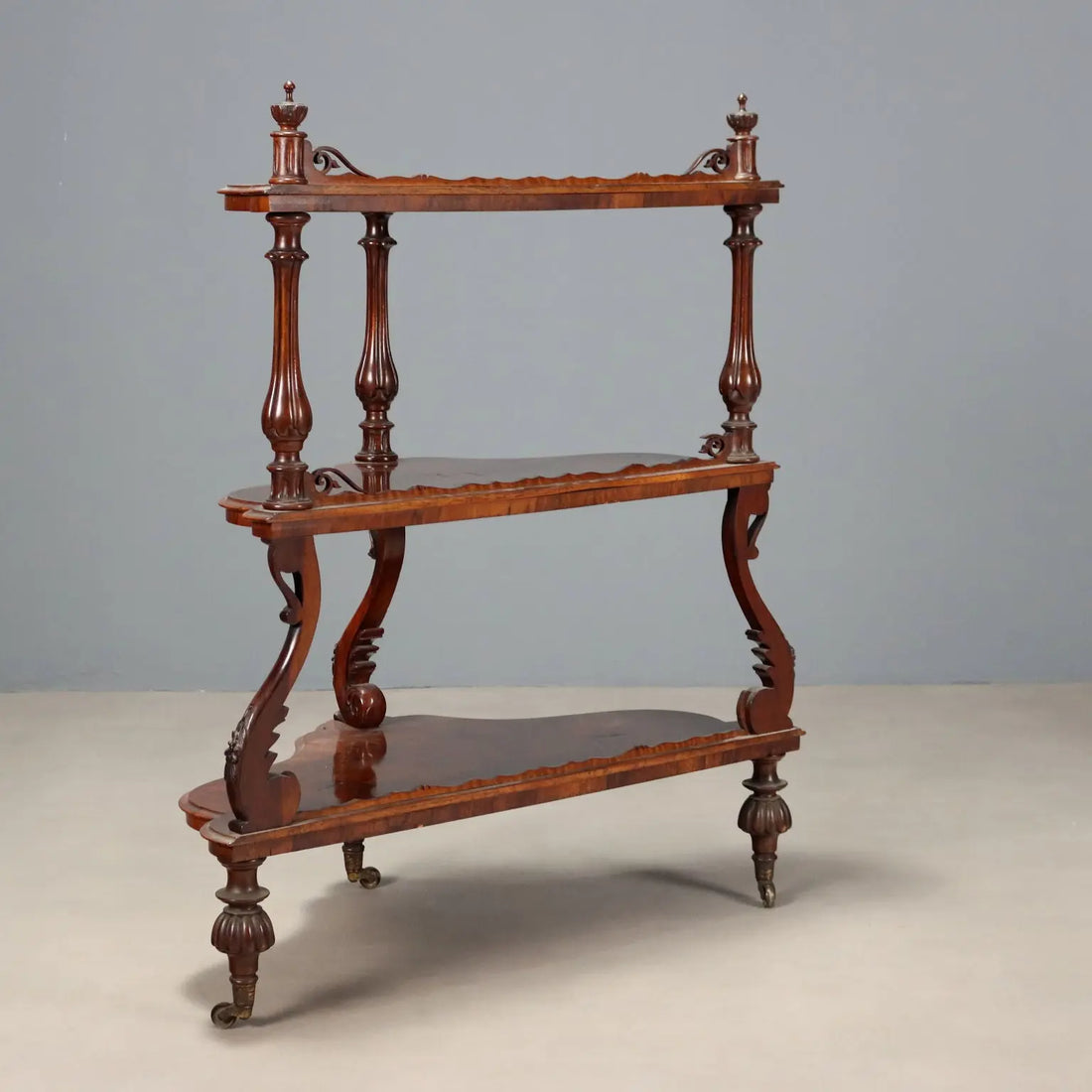 Antique Etagere Louis Philippe Walnut Italy XIX Century - Italy, XIX Century | Antiques | Other Furniture