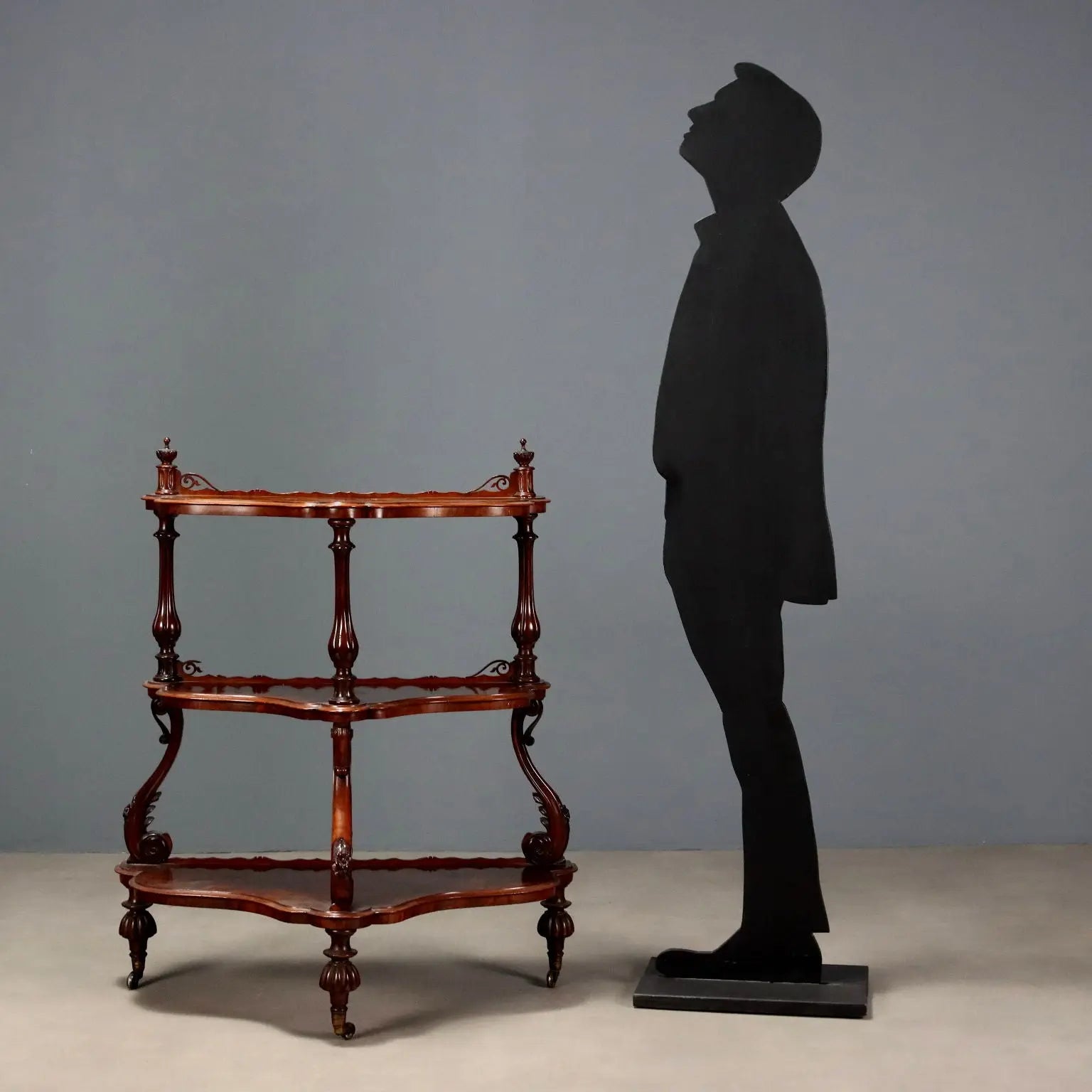 Antique Etagere Louis Philippe Walnut Italy XIX Century - Italy, XIX Century | Antiques | Other Furniture
