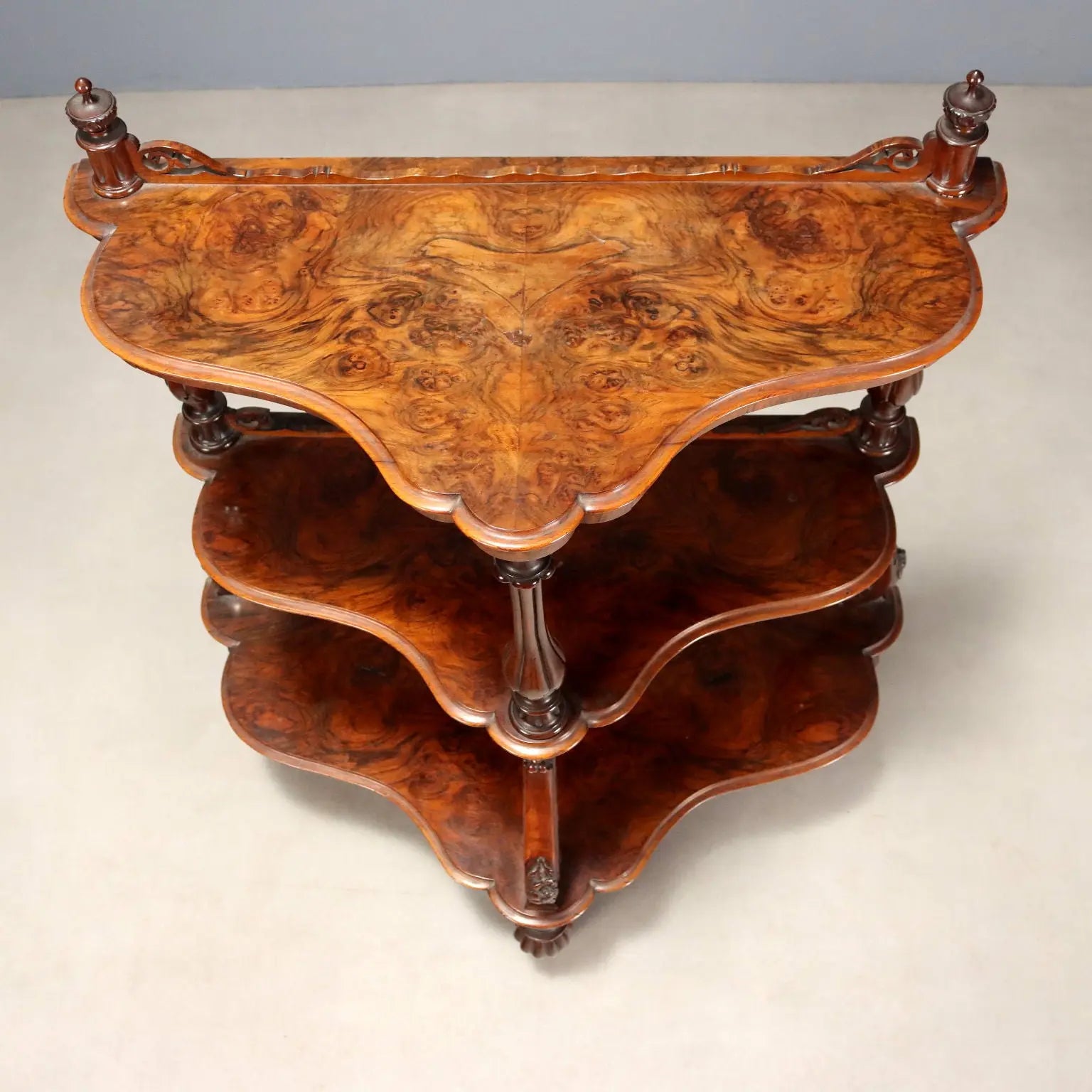 Antique Etagere Louis Philippe Walnut Italy XIX Century - Italy, XIX Century | Antiques | Other Furniture