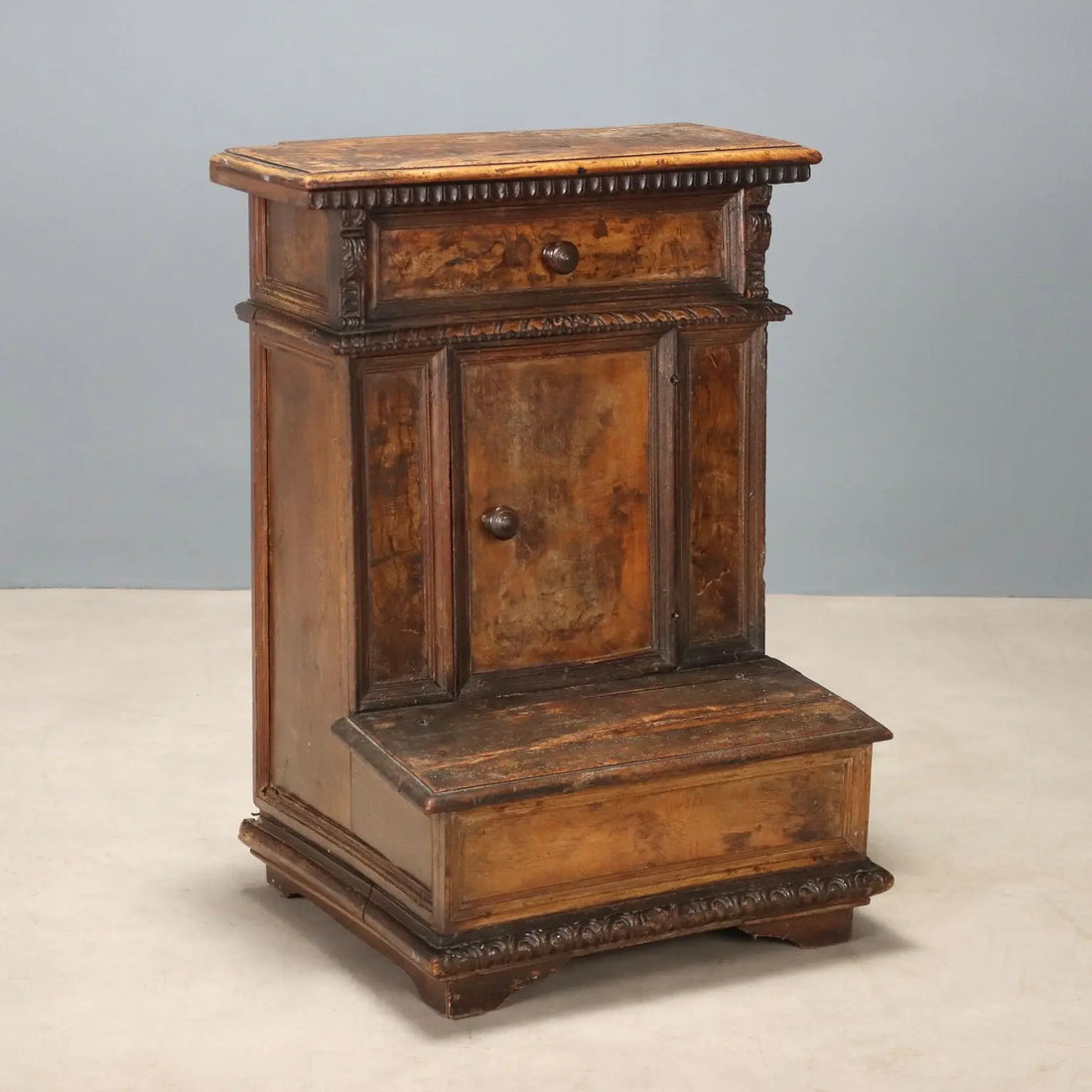 Antique Praying Desk Baroque Walnut Drawer XVIII Century - Italy, XVIII Century | Antiques | Other Furniture
