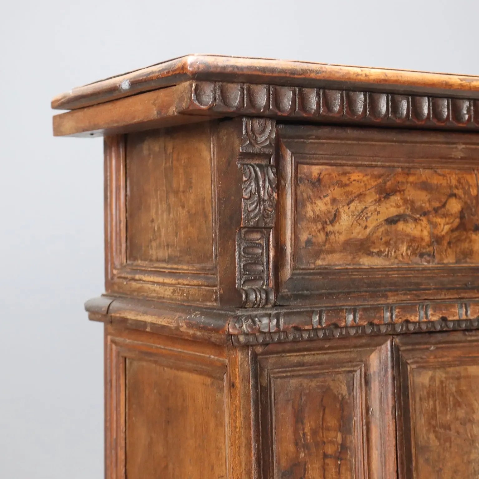 Antique Praying Desk Baroque Walnut Drawer XVIII Century - Italy, XVIII Century | Antiques | Other Furniture