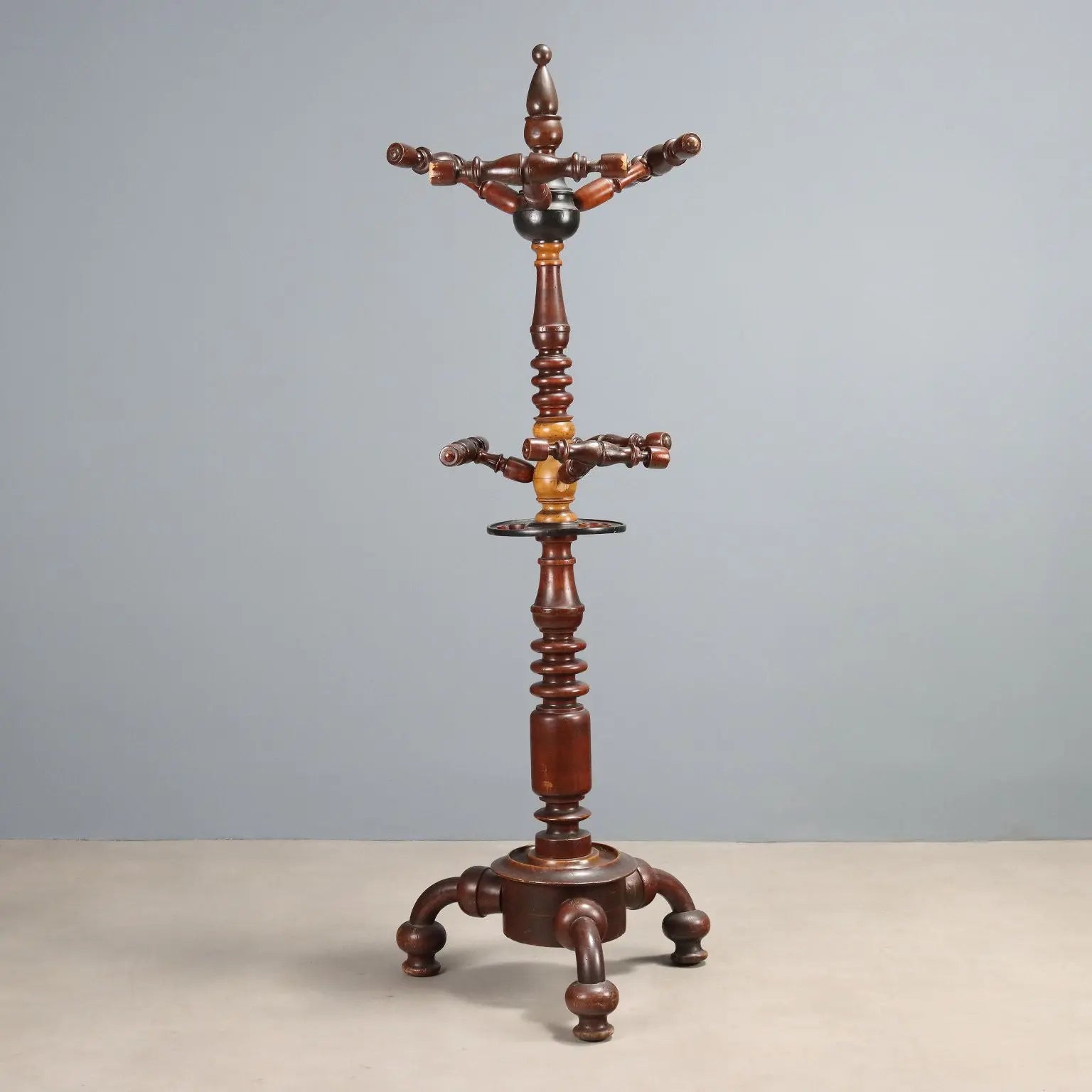 Antique Coat Stand Elm Maple Italy XIX Century - Italy, XIX Century | Antiques | Other Furniture