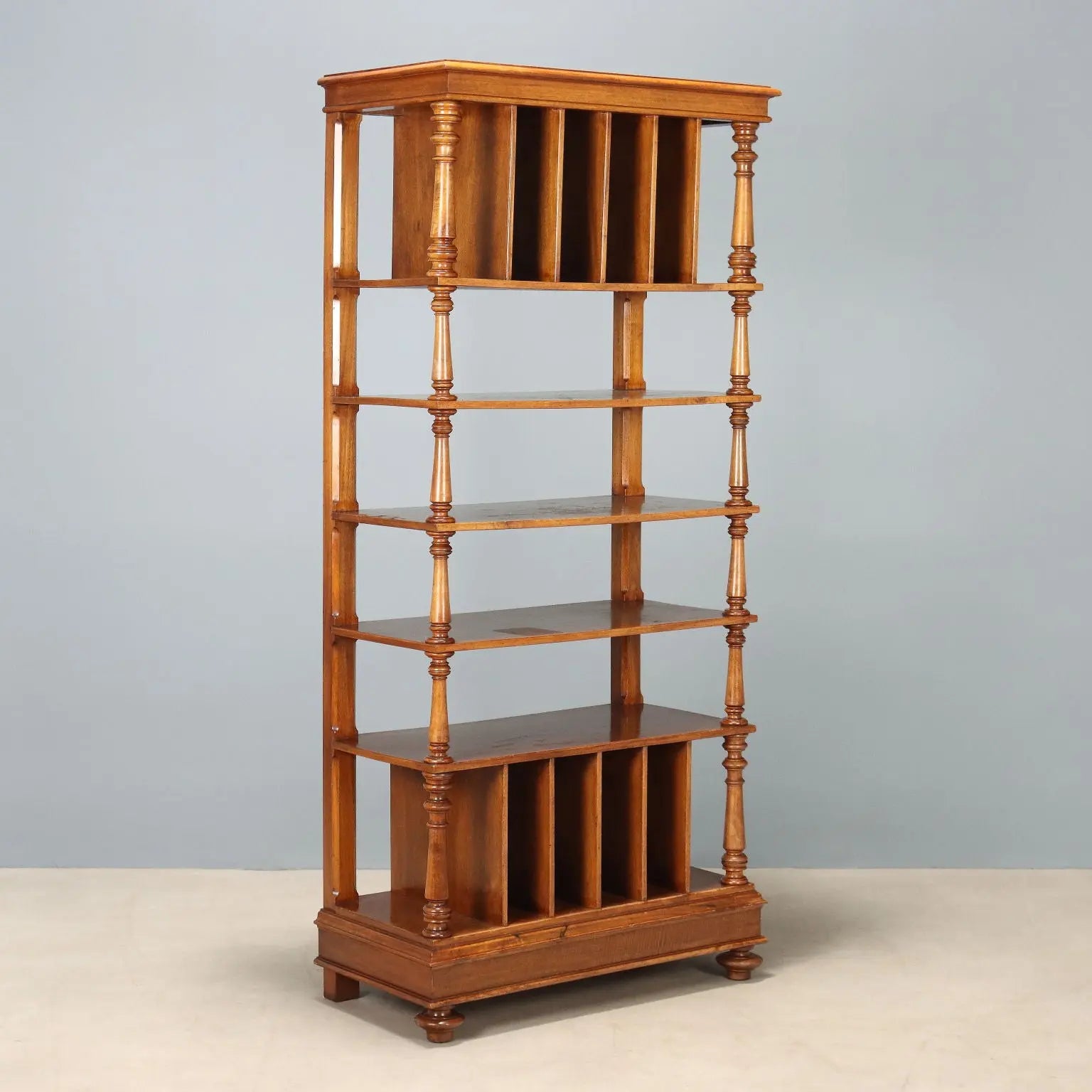 Antique Etagere Walnut with Discs Older Italy XIX Century - Italy, Late XIX Century | Antiques | Other Furniture
