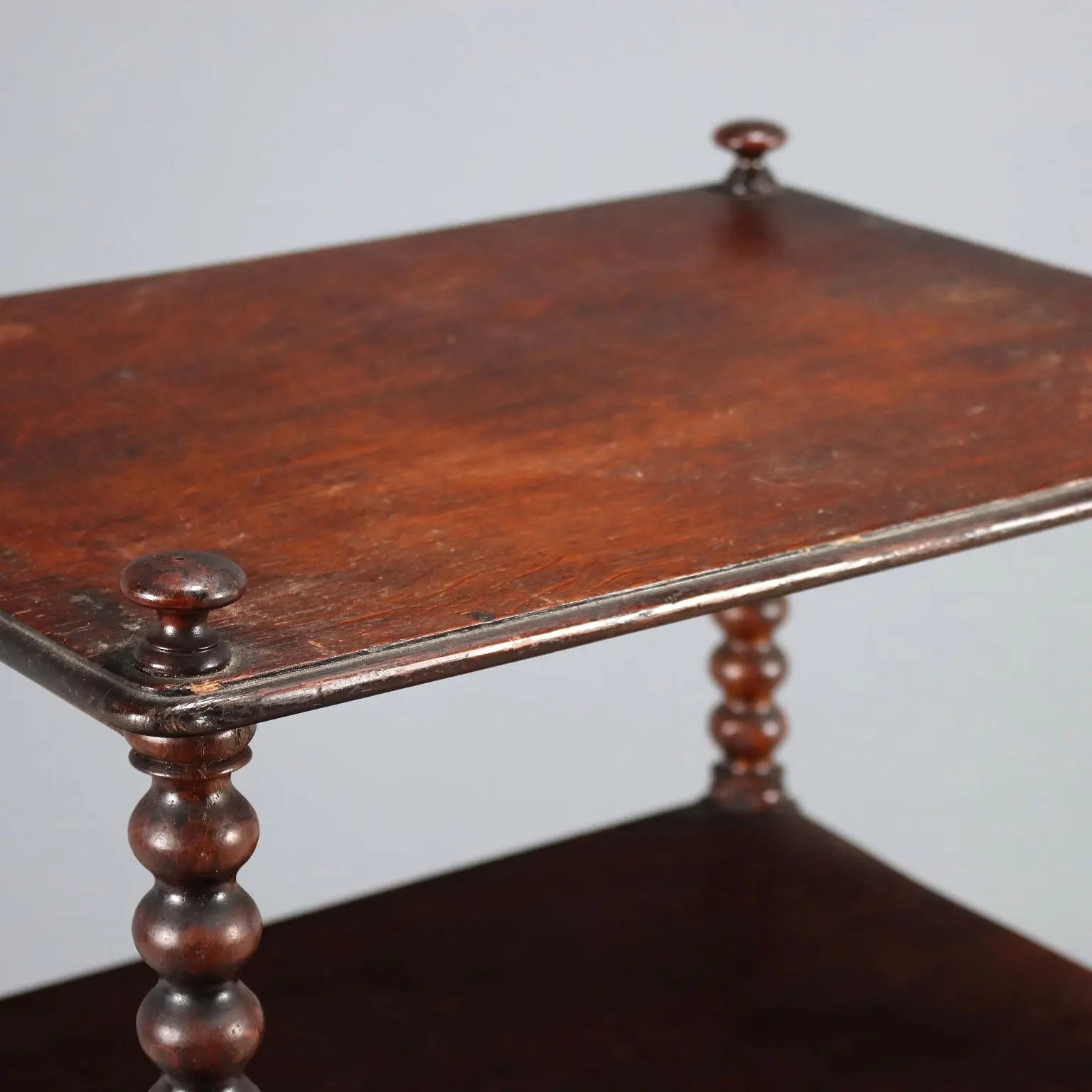 Antique Étagère in Walnut-Stained Oak, 19th Century