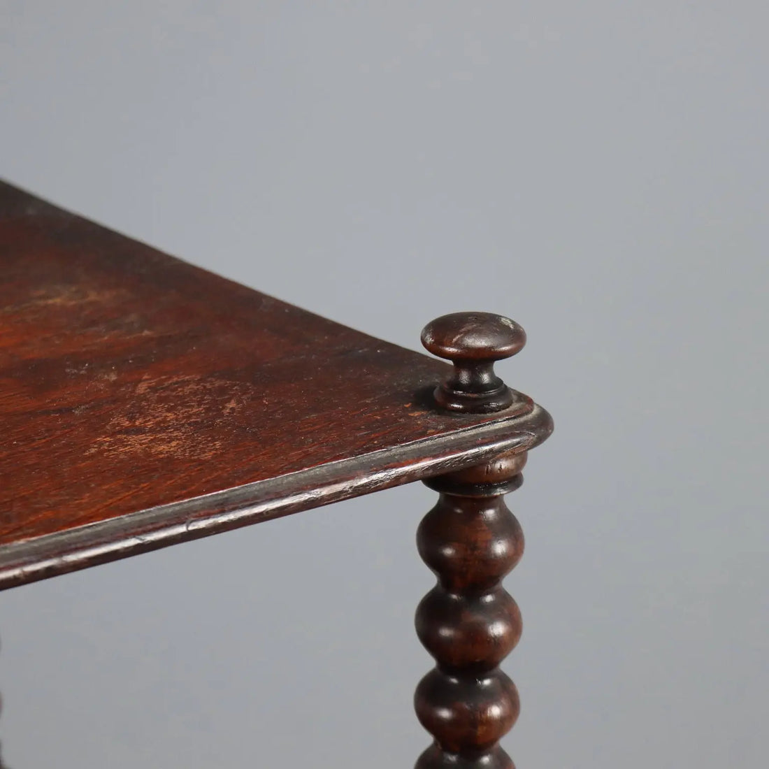 Antique Étagère in Walnut-Stained Oak, 19th Century