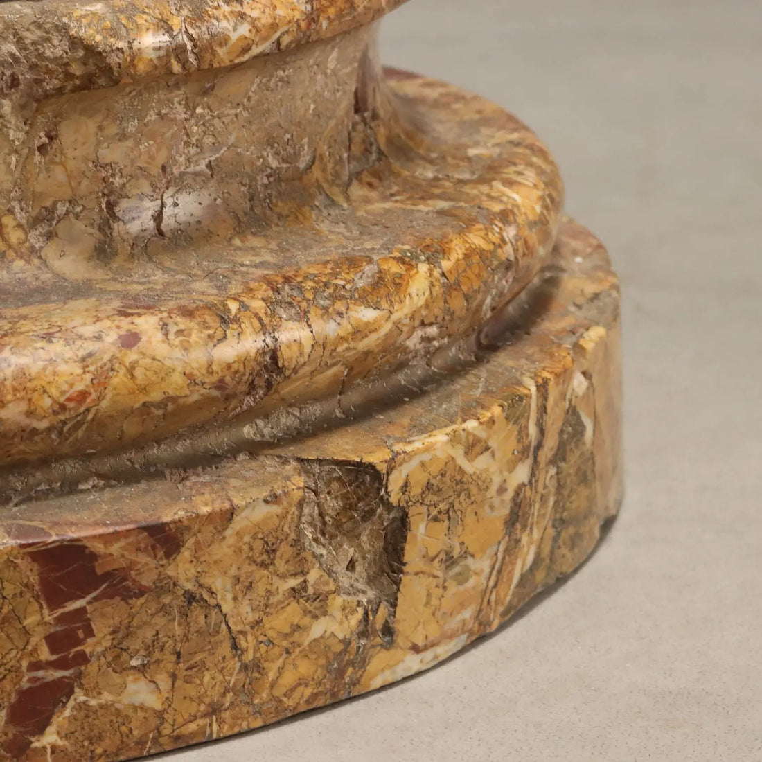 Pair of Marble and Granite Columns - 19th Century