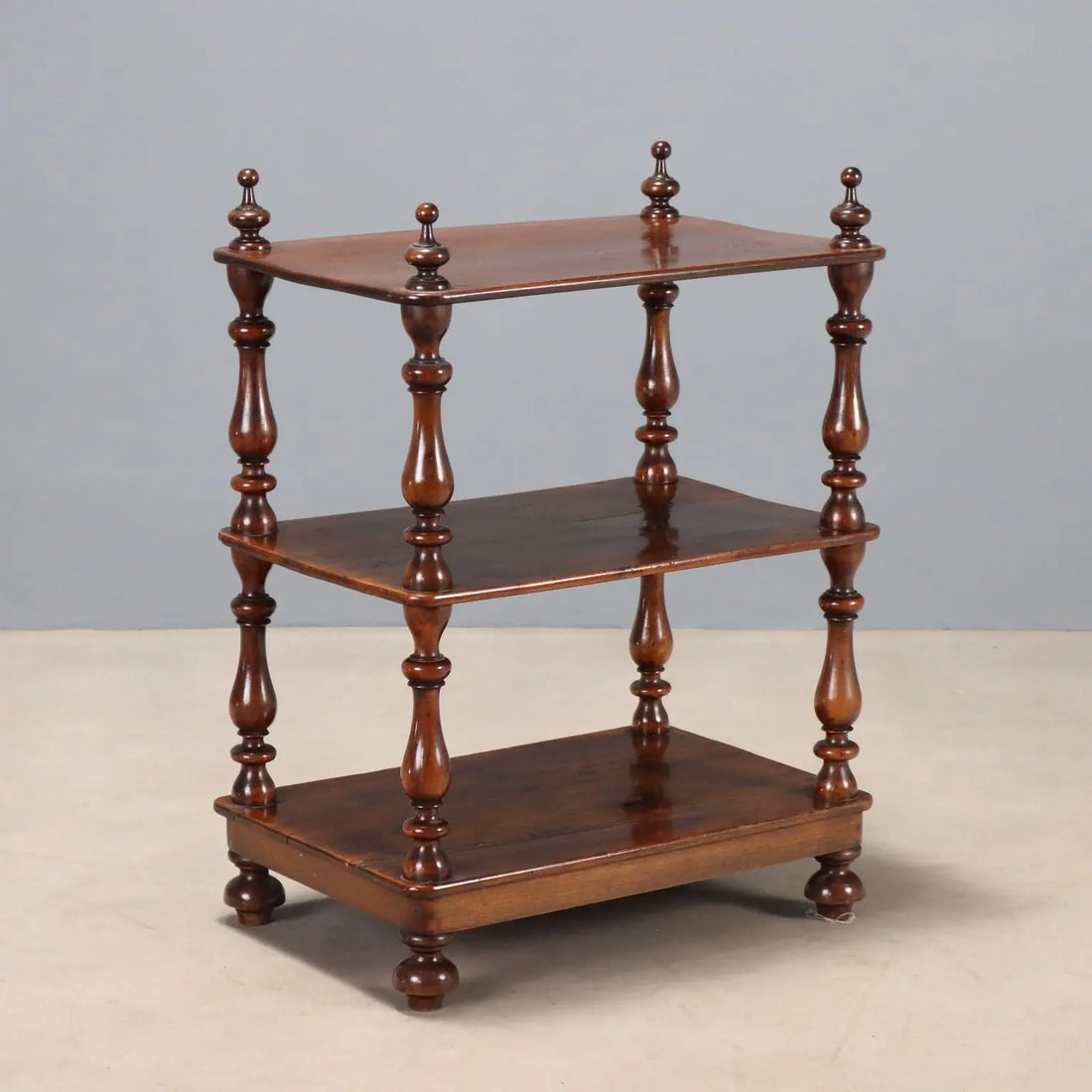 Walnut Étagère, Italy 19th Century