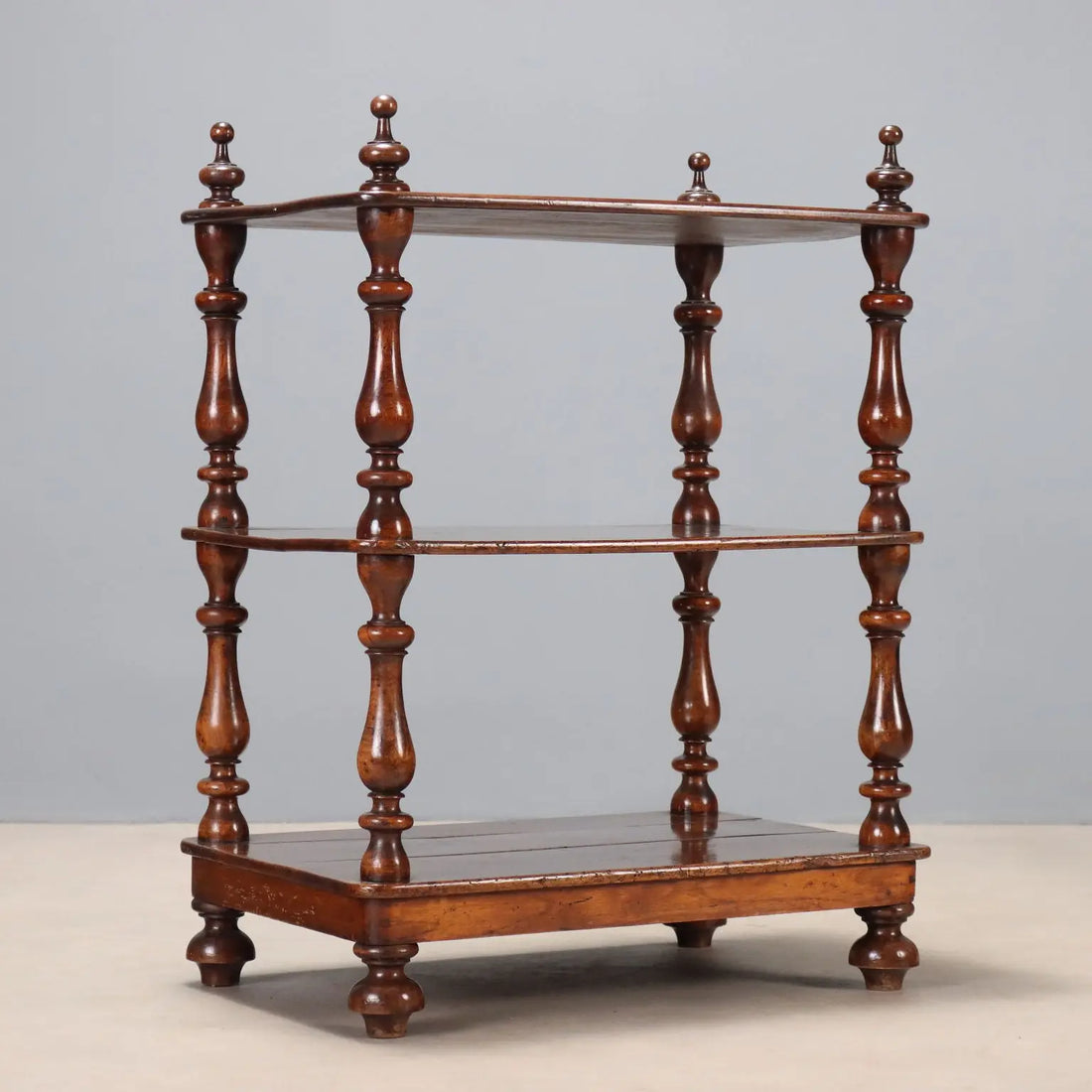 Walnut Étagère, Italy 19th Century