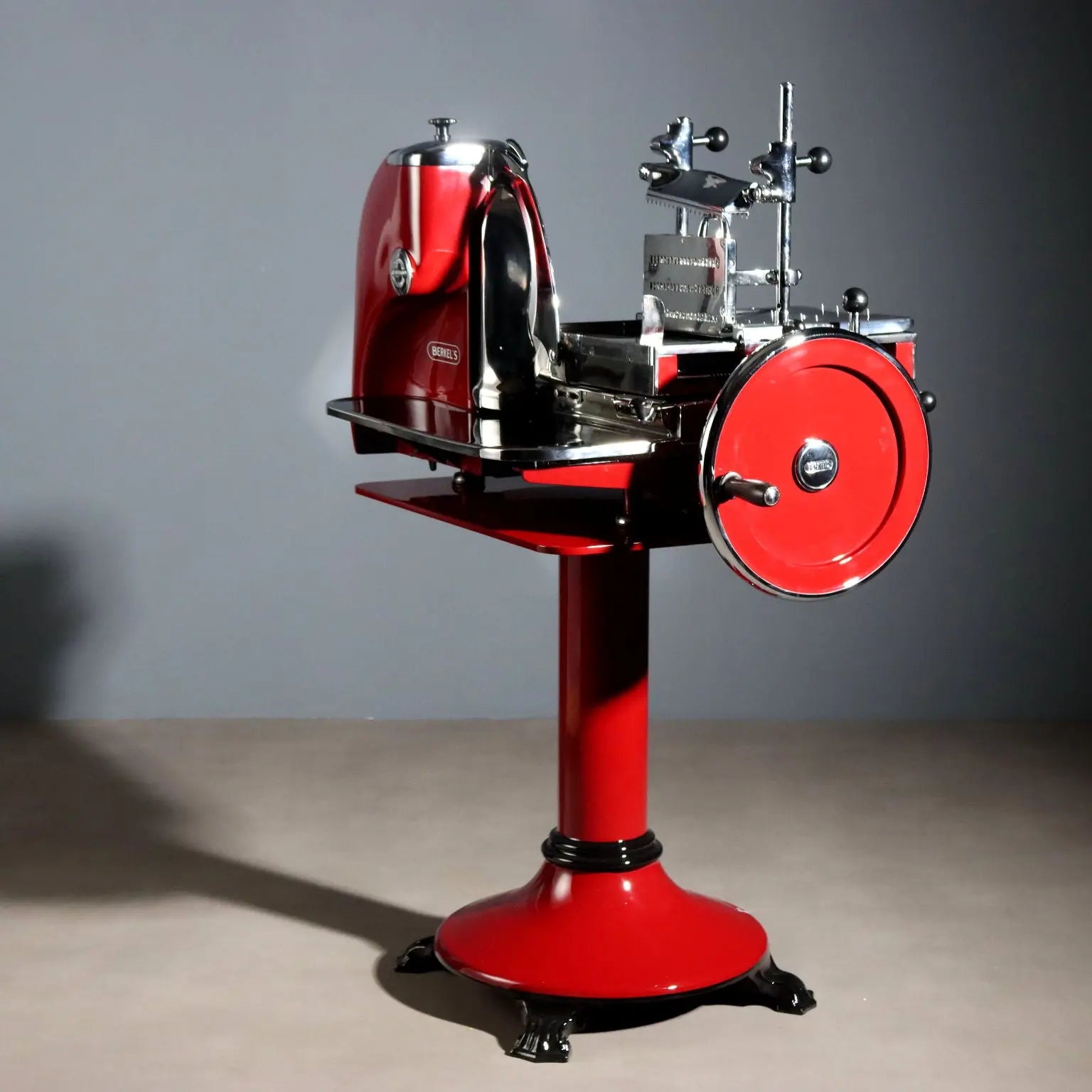 Historic Berkel Mod 31 Slicer Red Made in the UK XX Century