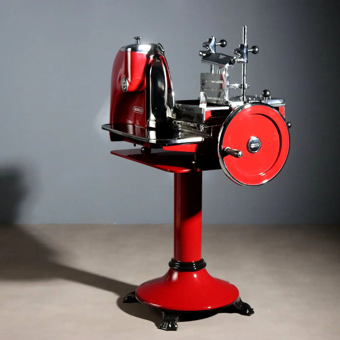 Historic Berkel Mod 31 Slicer Red Made in the UK XX Century
