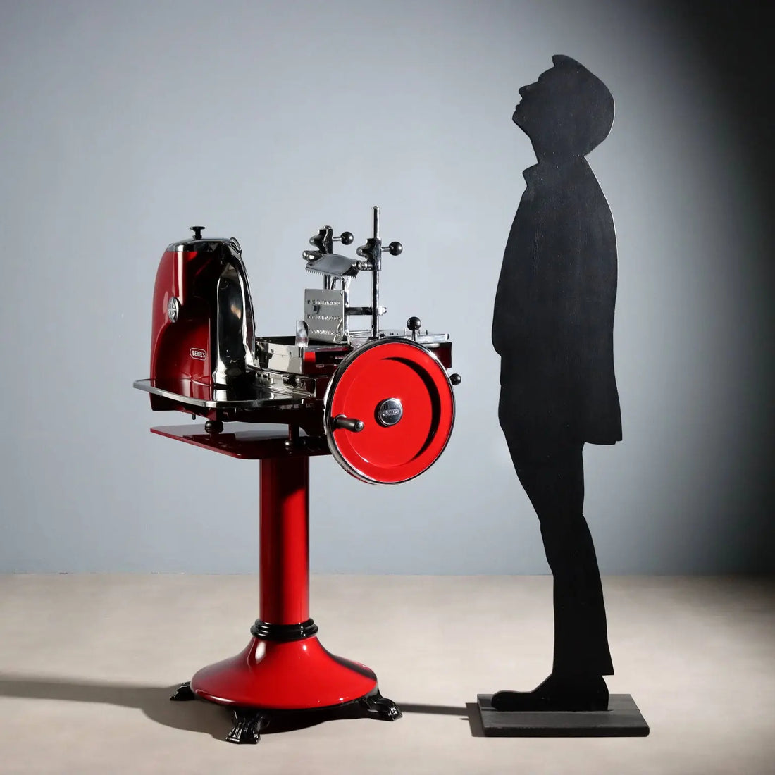 Historic Berkel Mod 31 Slicer Red Made in the UK XX Century