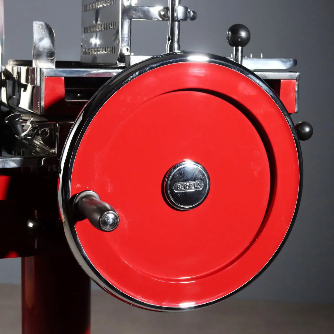 Historic Berkel Mod 31 Slicer Red Made in the UK XX Century