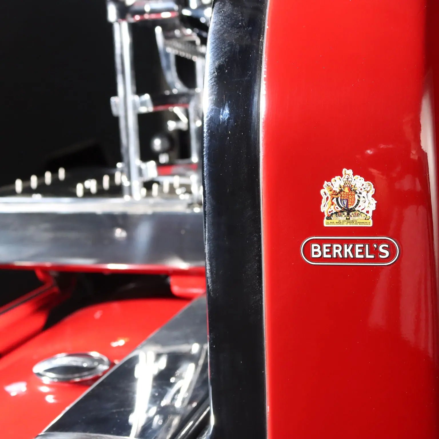 Historic Berkel Mod 31 Slicer Red Made in the UK XX Century