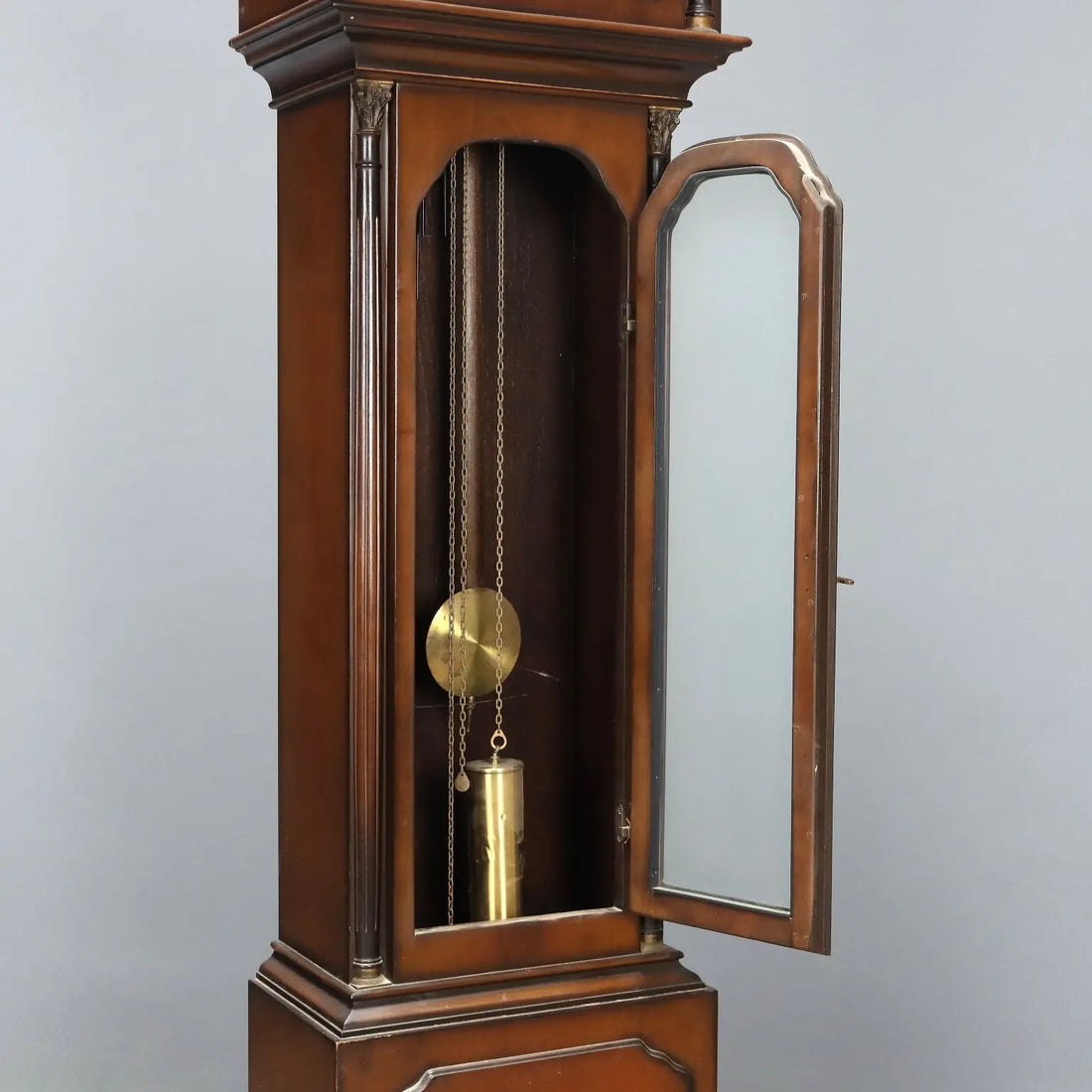 WALT Painted Wood Pendulum Clock