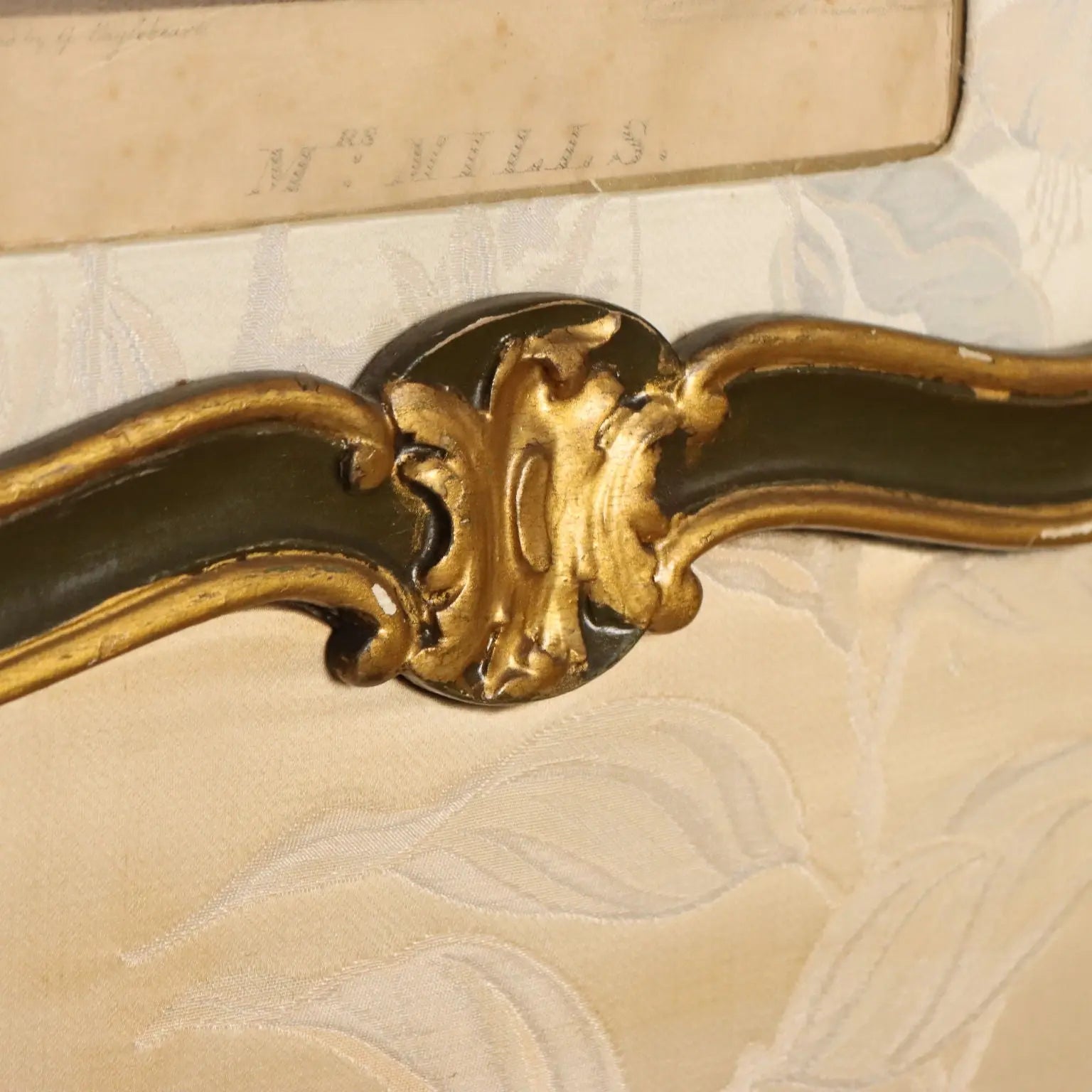Barocchetto Screen in Gilt Wood, 19th Century Italy