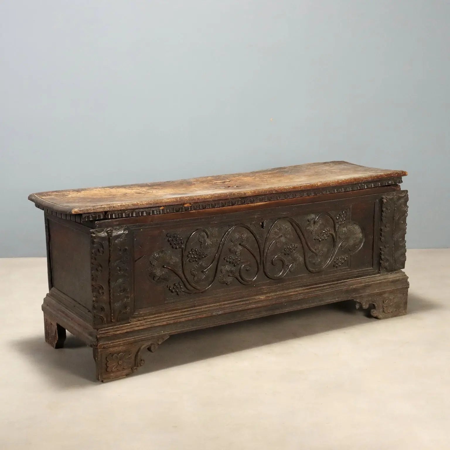 18th-Century Italian Walnut Chest