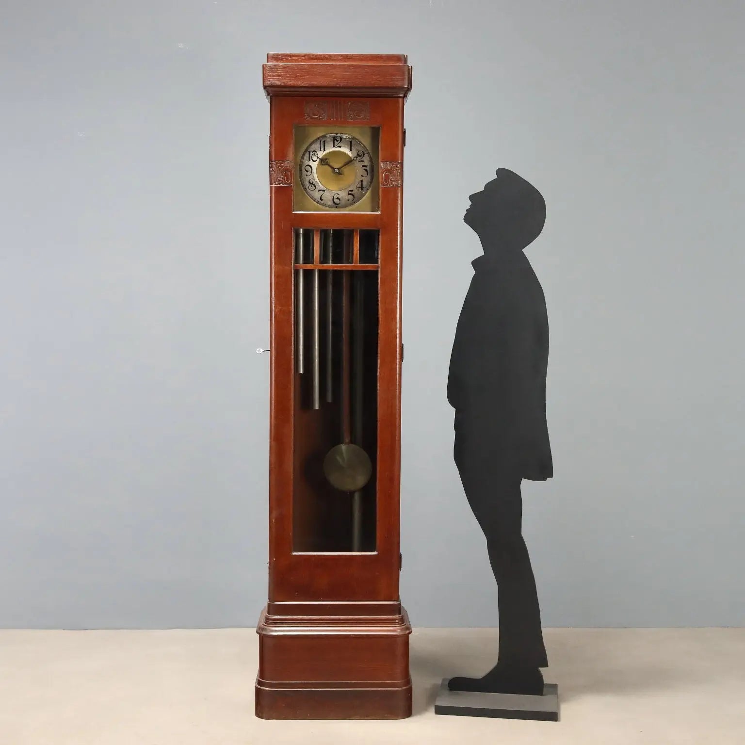 Liberty Mahogany Pendulum Clock, Early 1900s