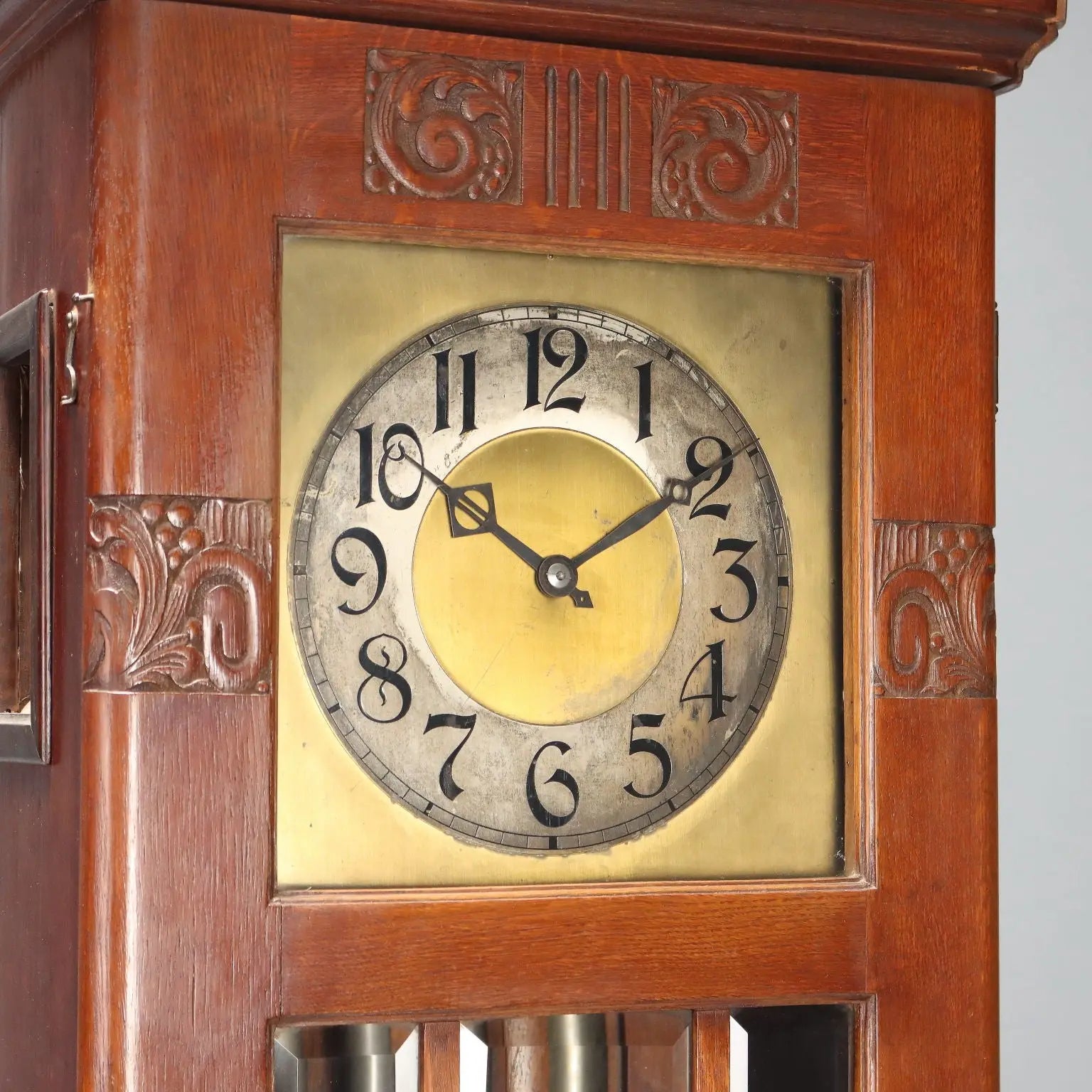 Liberty Mahogany Pendulum Clock, Early 1900s