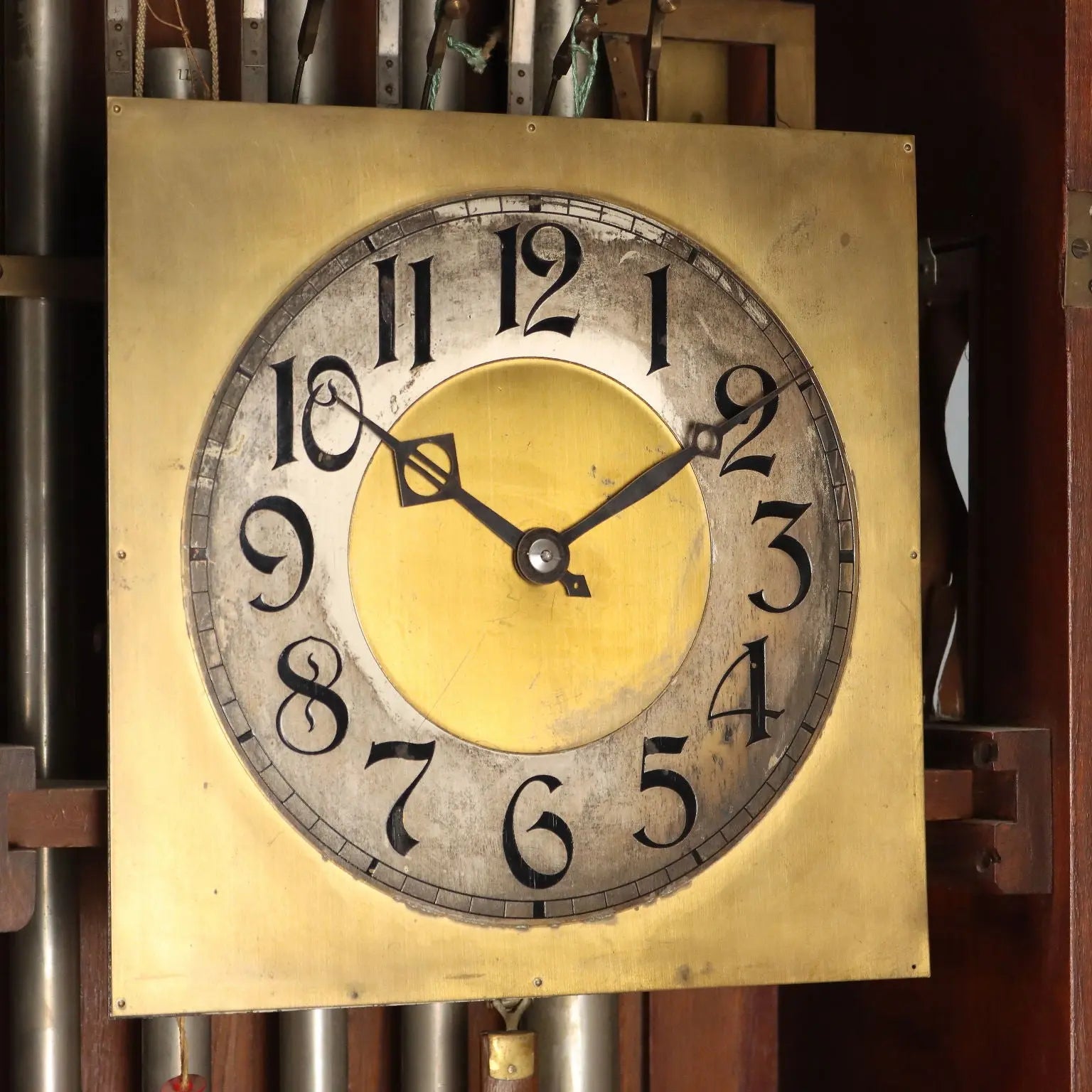 Liberty Mahogany Pendulum Clock, Early 1900s