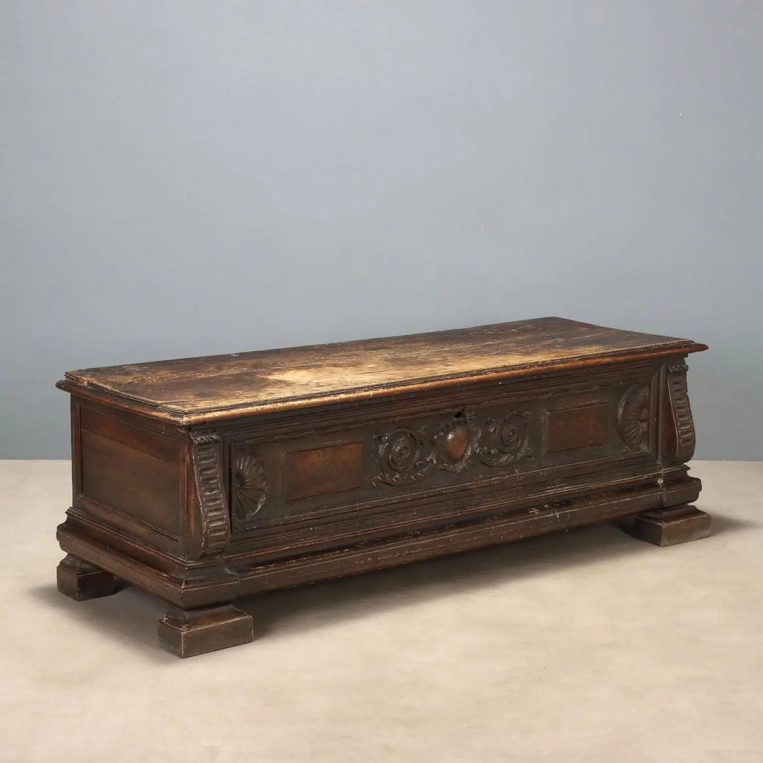 18th Century Baroque Walnut Chest