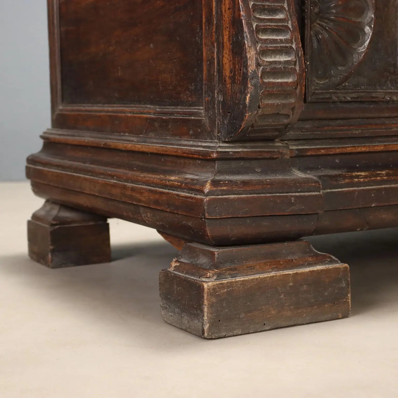 18th Century Baroque Walnut Chest
