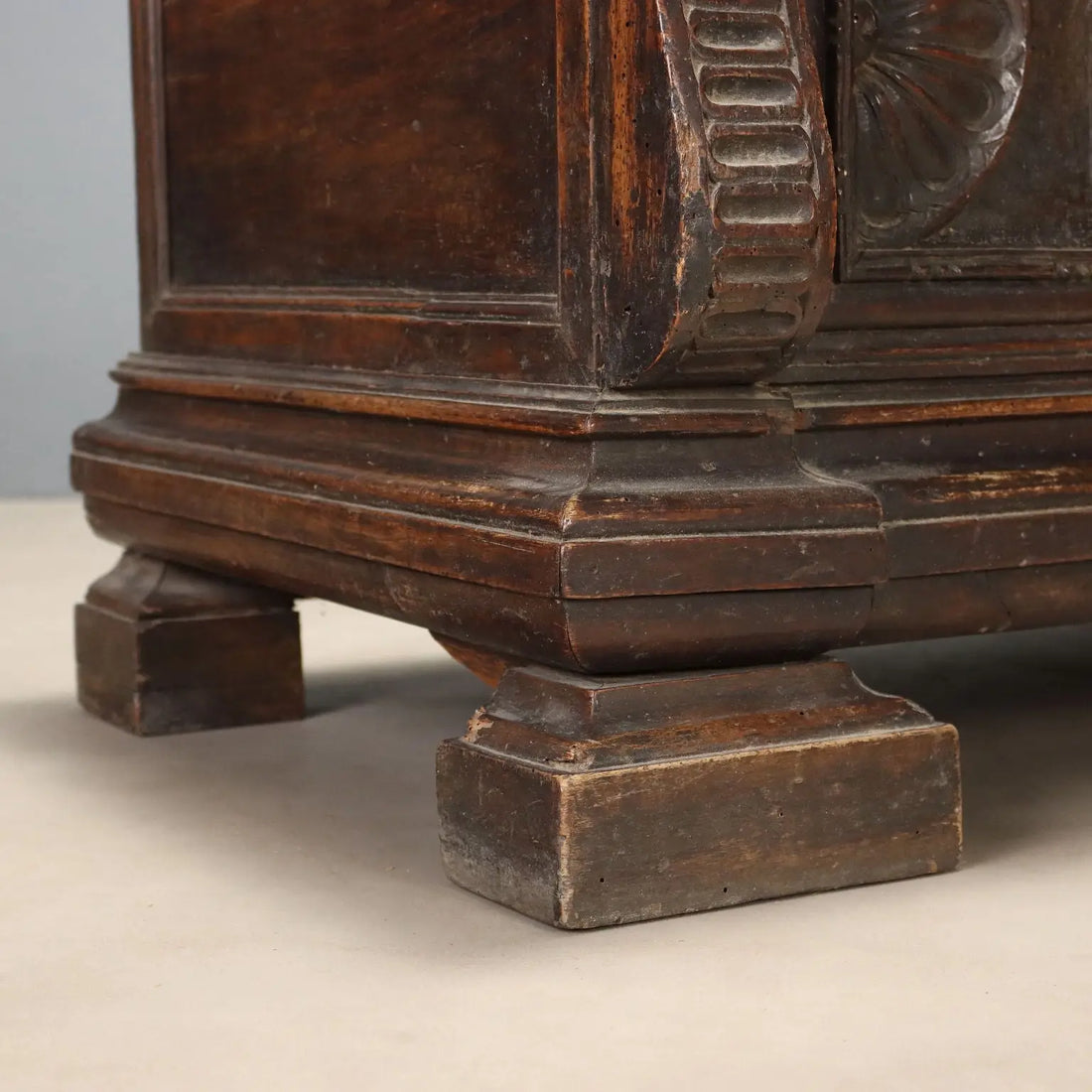 18th Century Baroque Walnut Chest