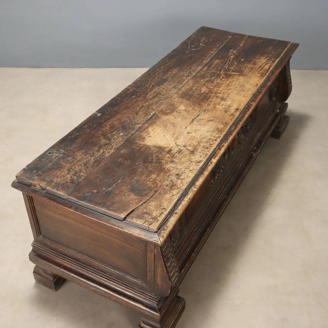 18th Century Baroque Walnut Chest