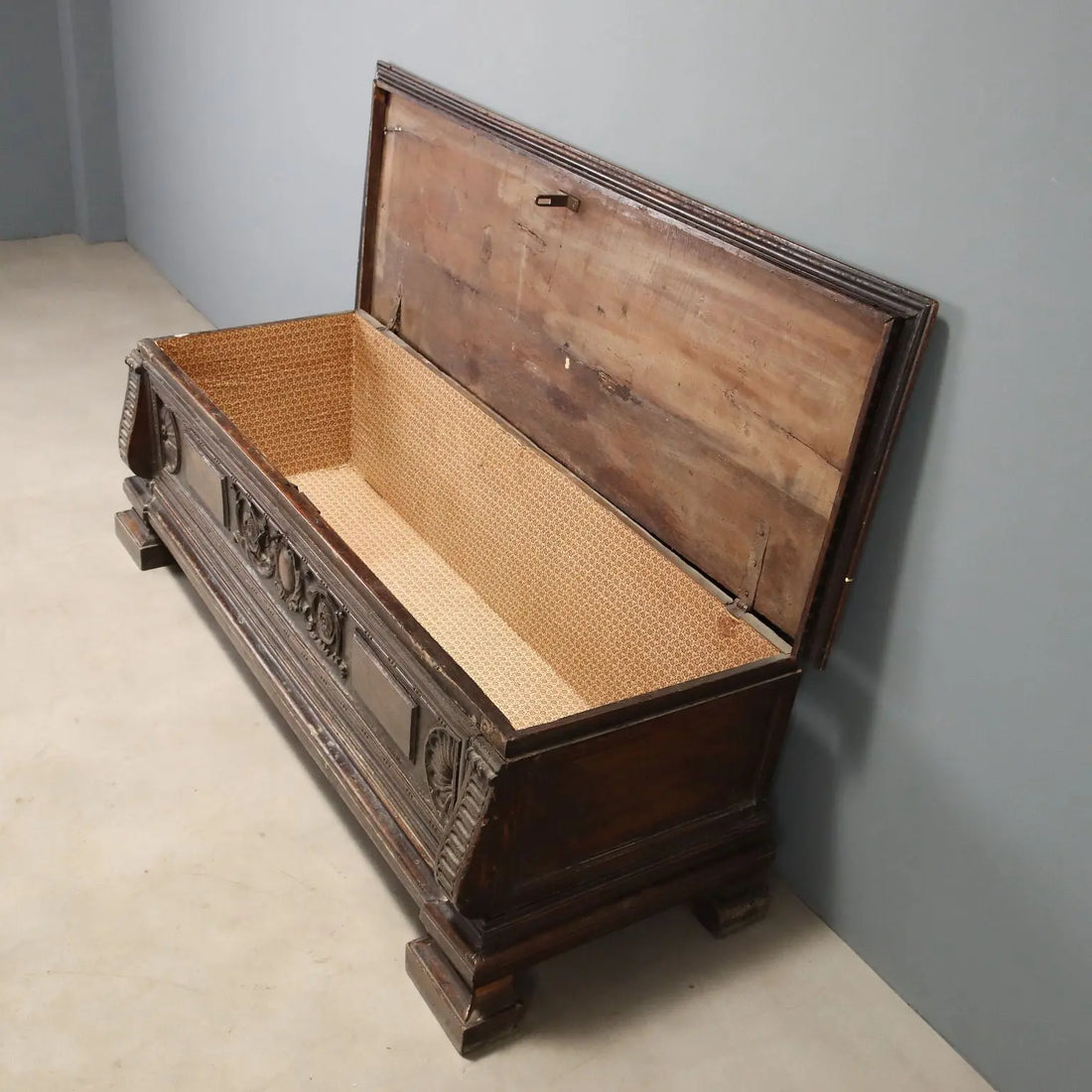 18th Century Baroque Walnut Chest