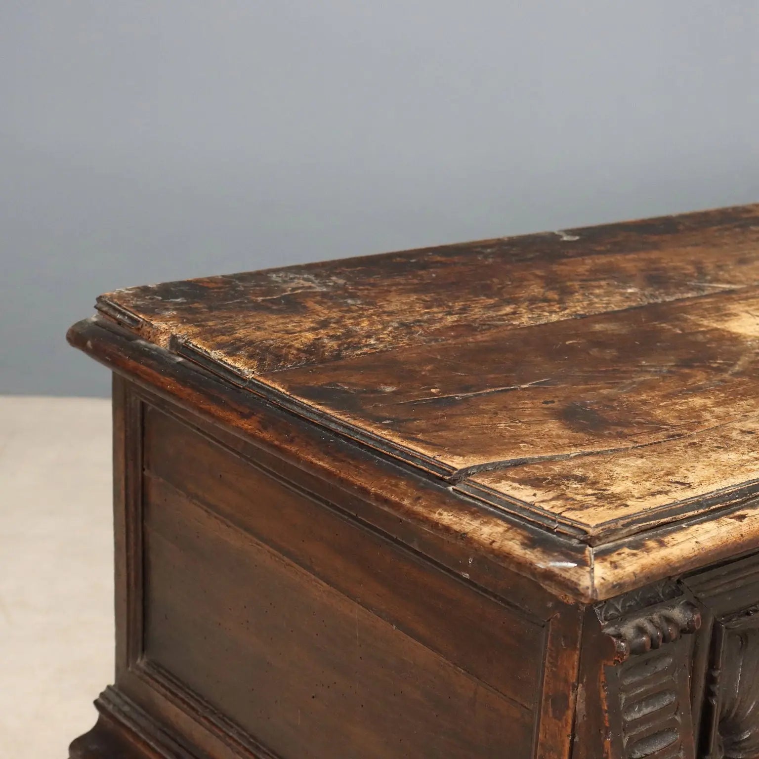 18th Century Baroque Walnut Chest