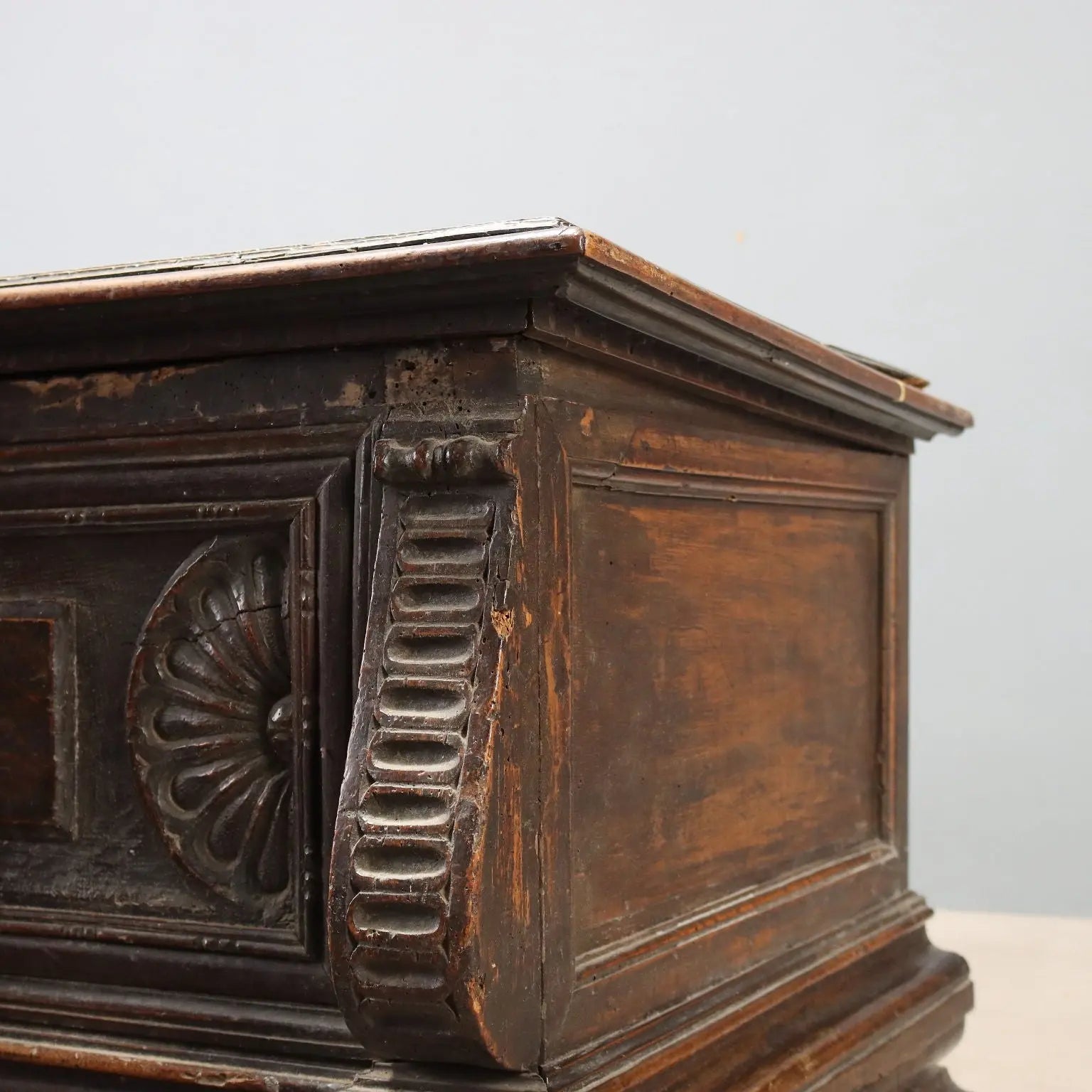 18th Century Baroque Walnut Chest