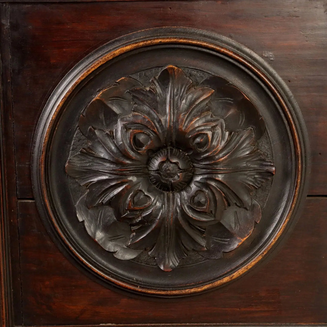 Antique Chest Neo-Baroque Style Walnut Italy XIX Century