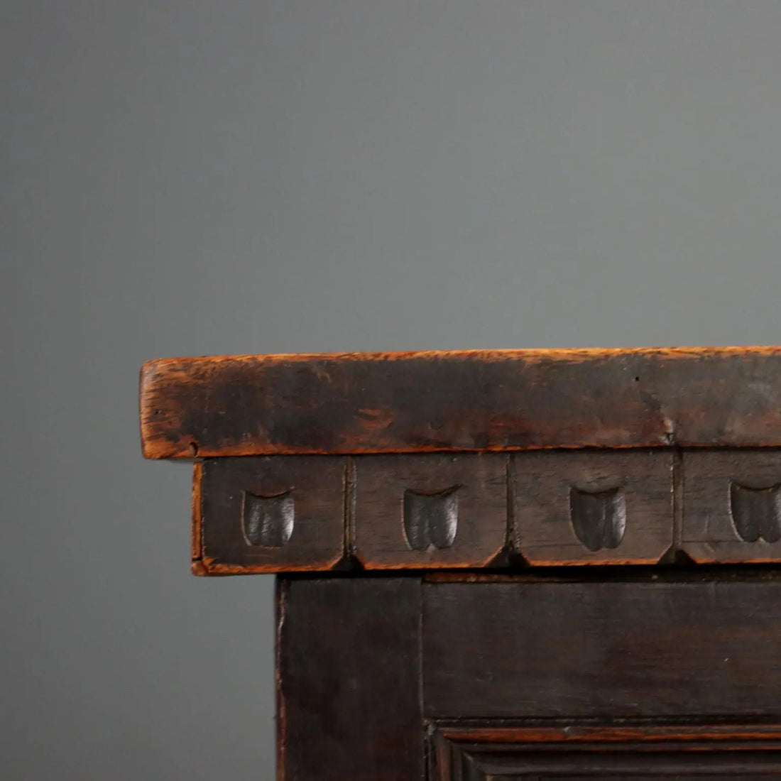 Antique Chest Neo-Baroque Style Walnut Italy XIX Century