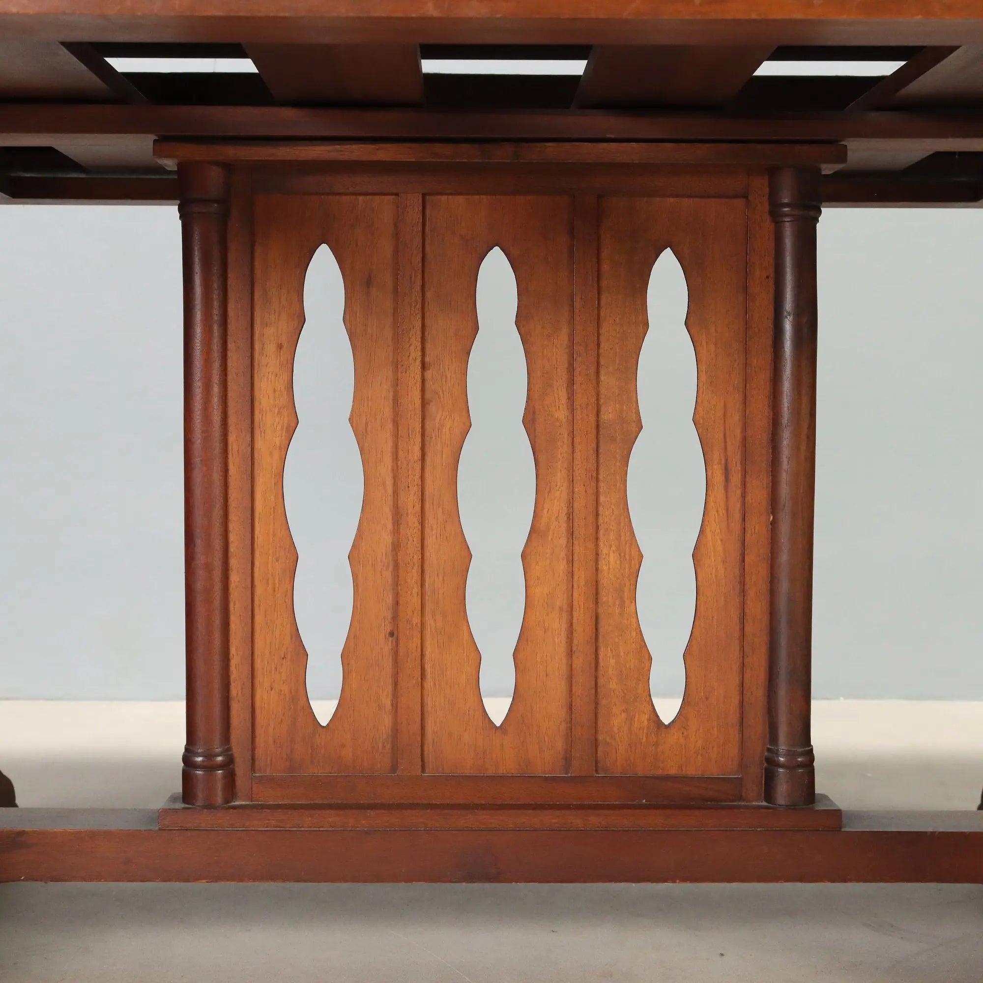 Great Antique Lectern Walnut Italy Late XIX Century