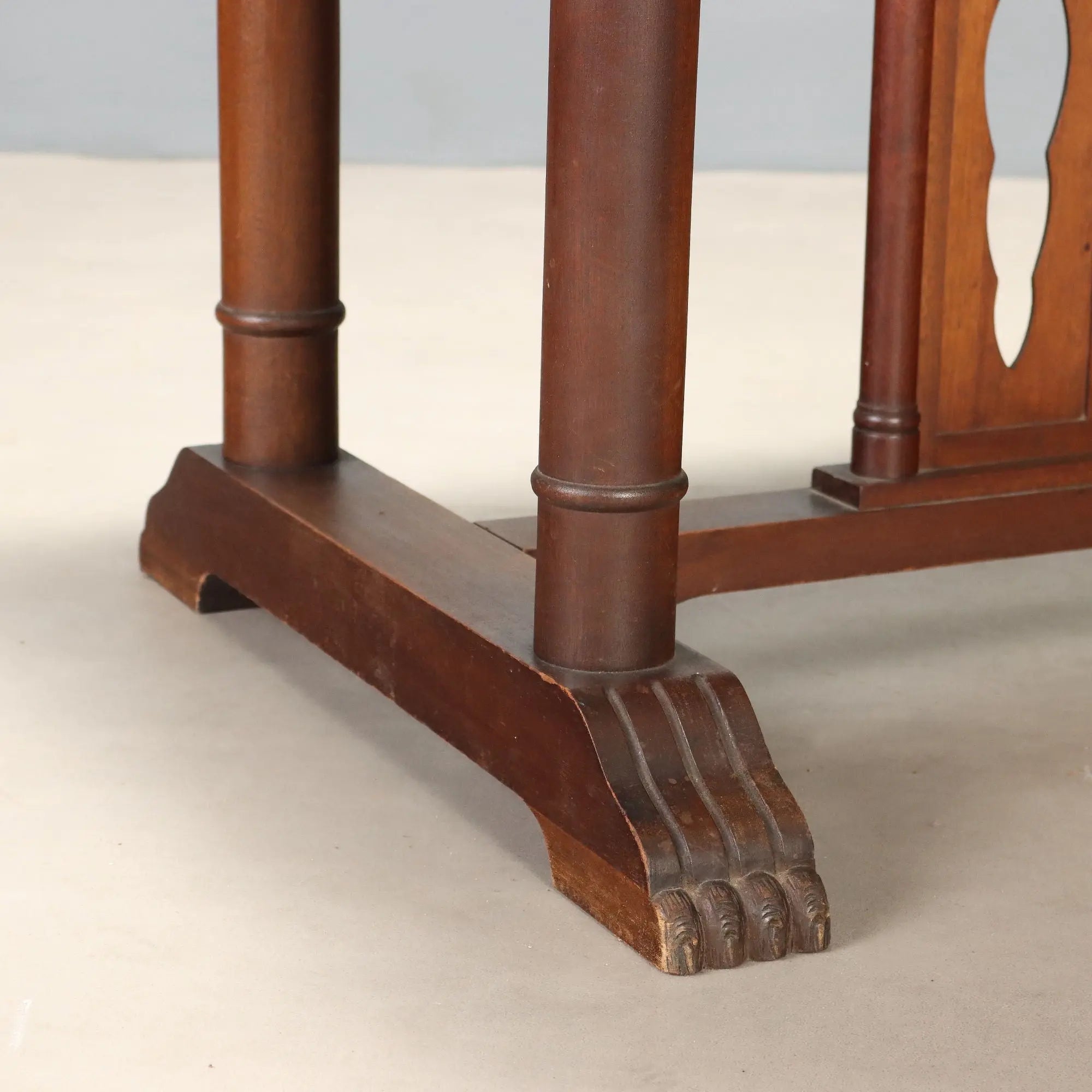 Great Antique Lectern Walnut Italy Late XIX Century