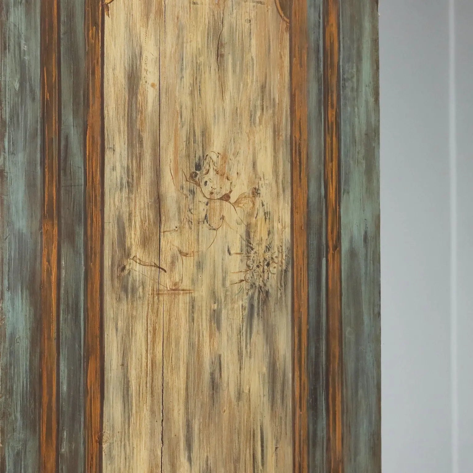 Antique Wardrobe Baroque Style Lacquered Wood XIX Century - Italy, Late XIX Century | Antiques | Wardrobes
